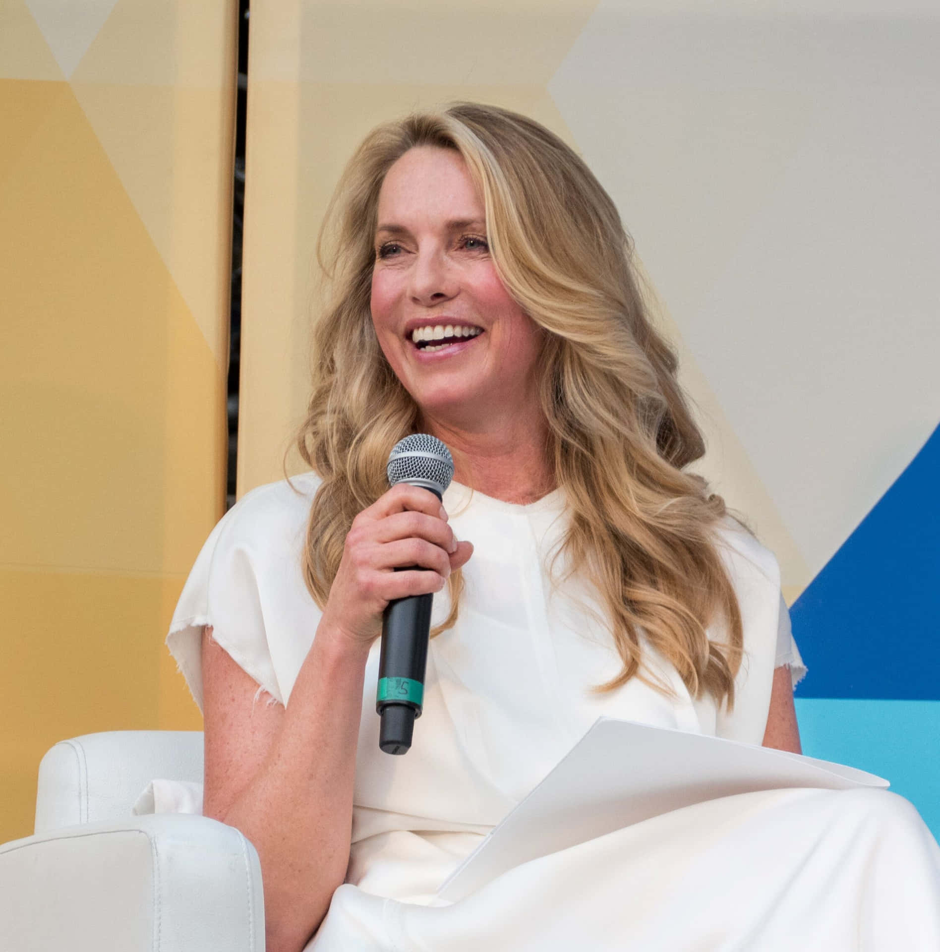 Laurene Powell Jobs Speaking Event Background