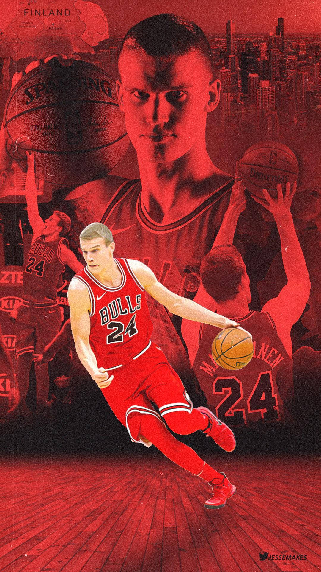 Lauri Markkanen Finland Bulls Basketball Player