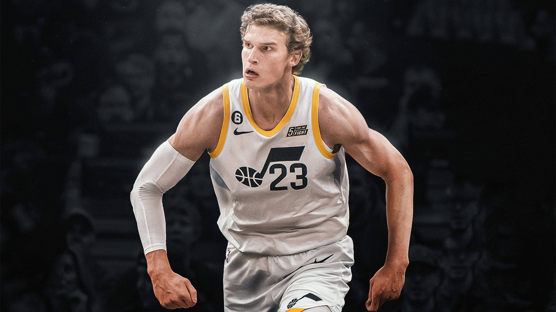 Lauri Markkanen Utah Jazz Background