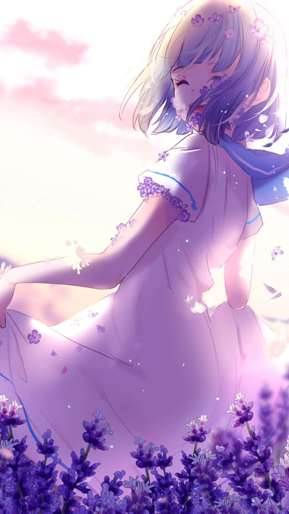 Lavender_ Dreams_ Anime_ Girl.jpg Background
