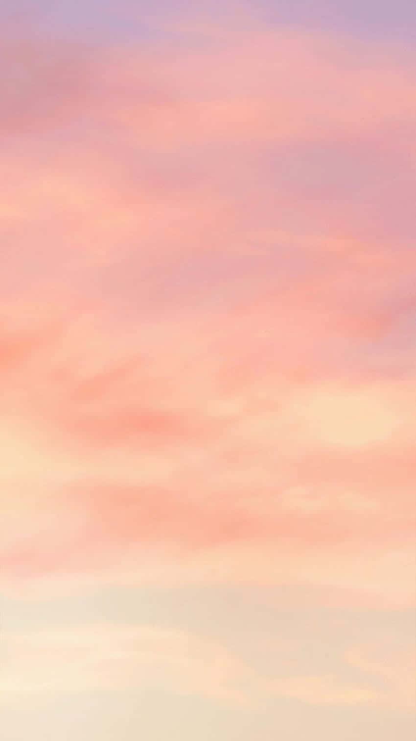 Lavender Skies And Wispy Pink Clouds - Color Pastel Aesthetic Background