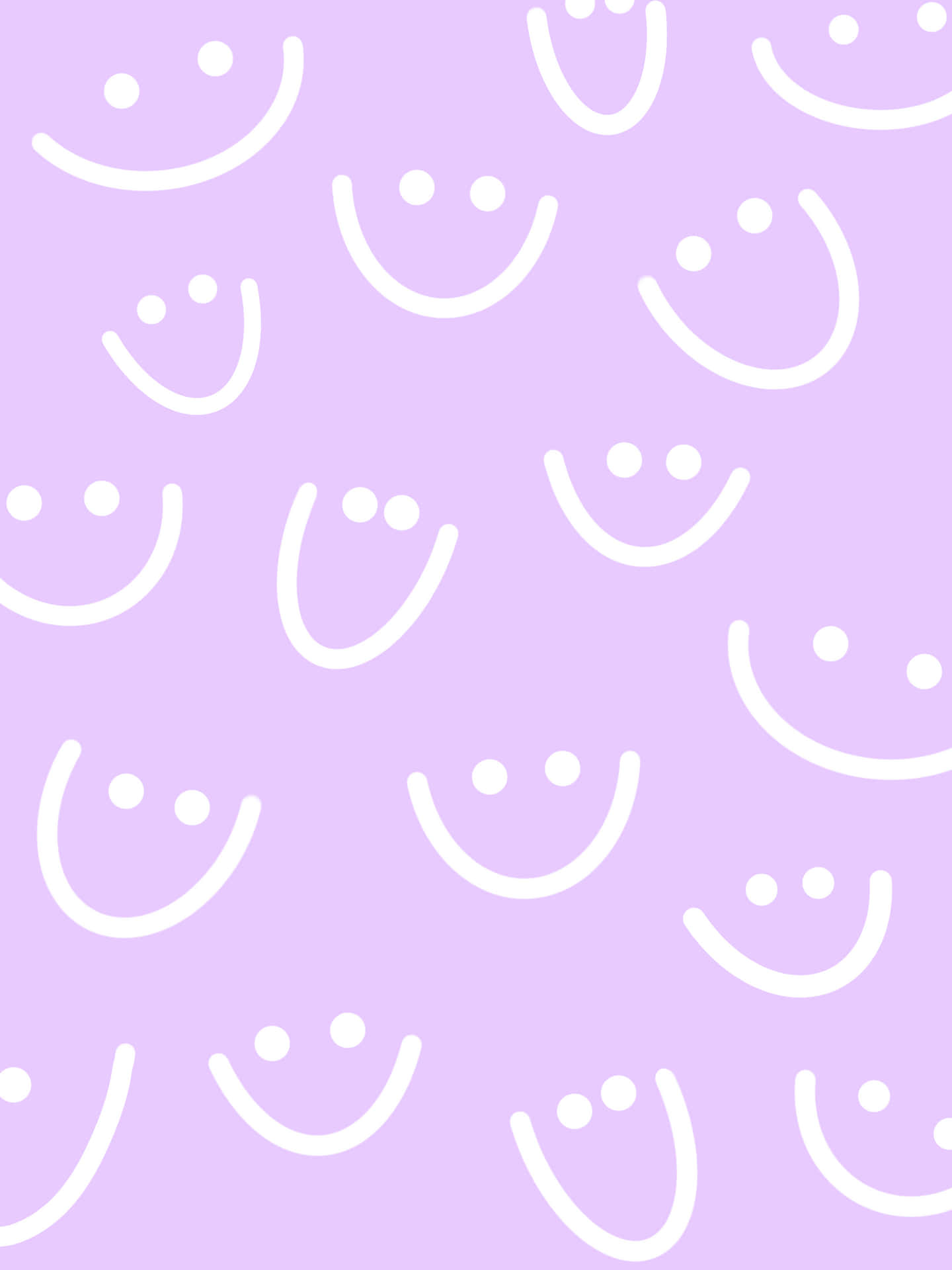 Lavender Smiley Preppy Pfp For Tiktok
