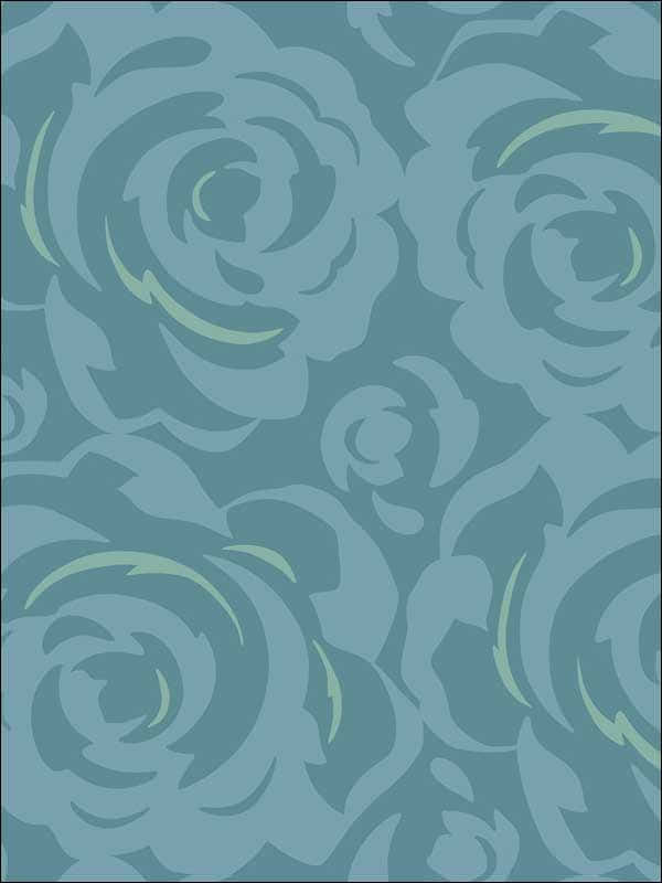 Lavish Blue Rug Background