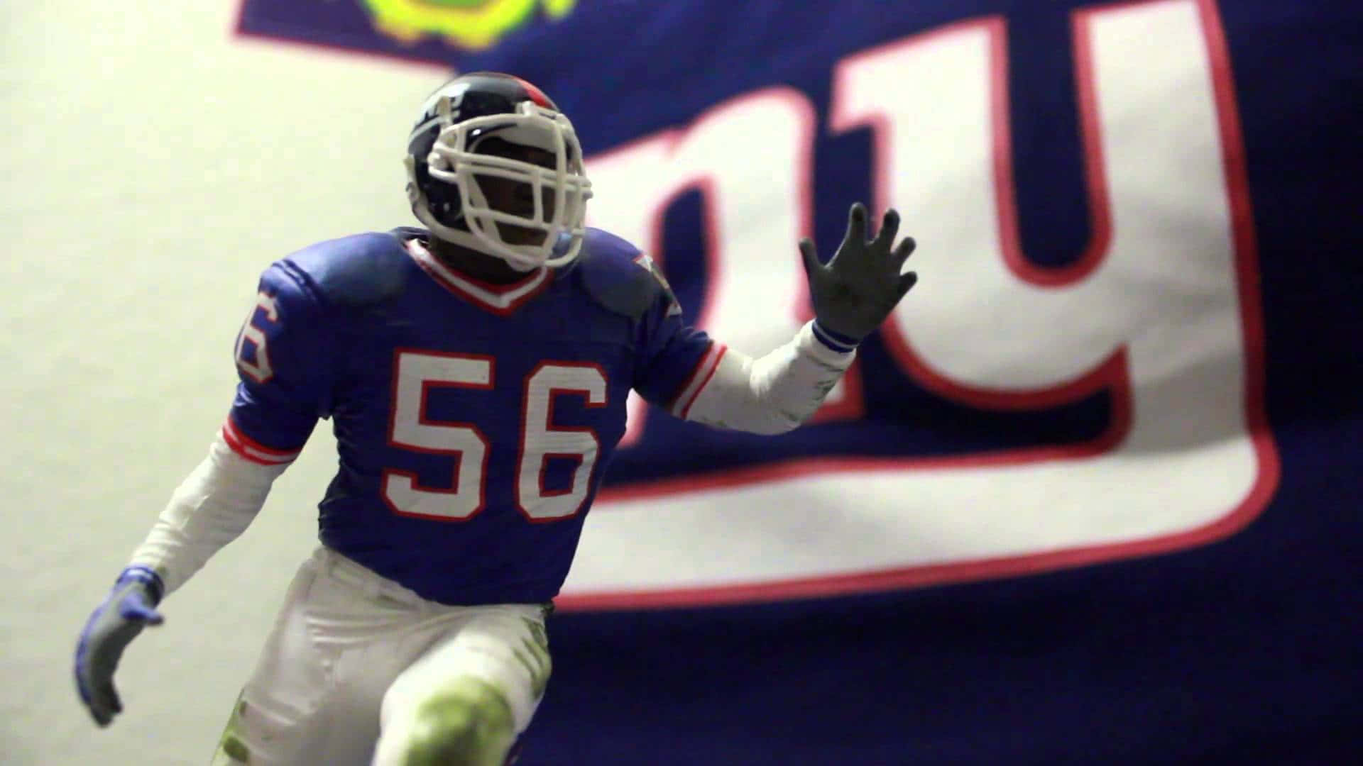 Lawrence Taylor Vintage New York Giants Background