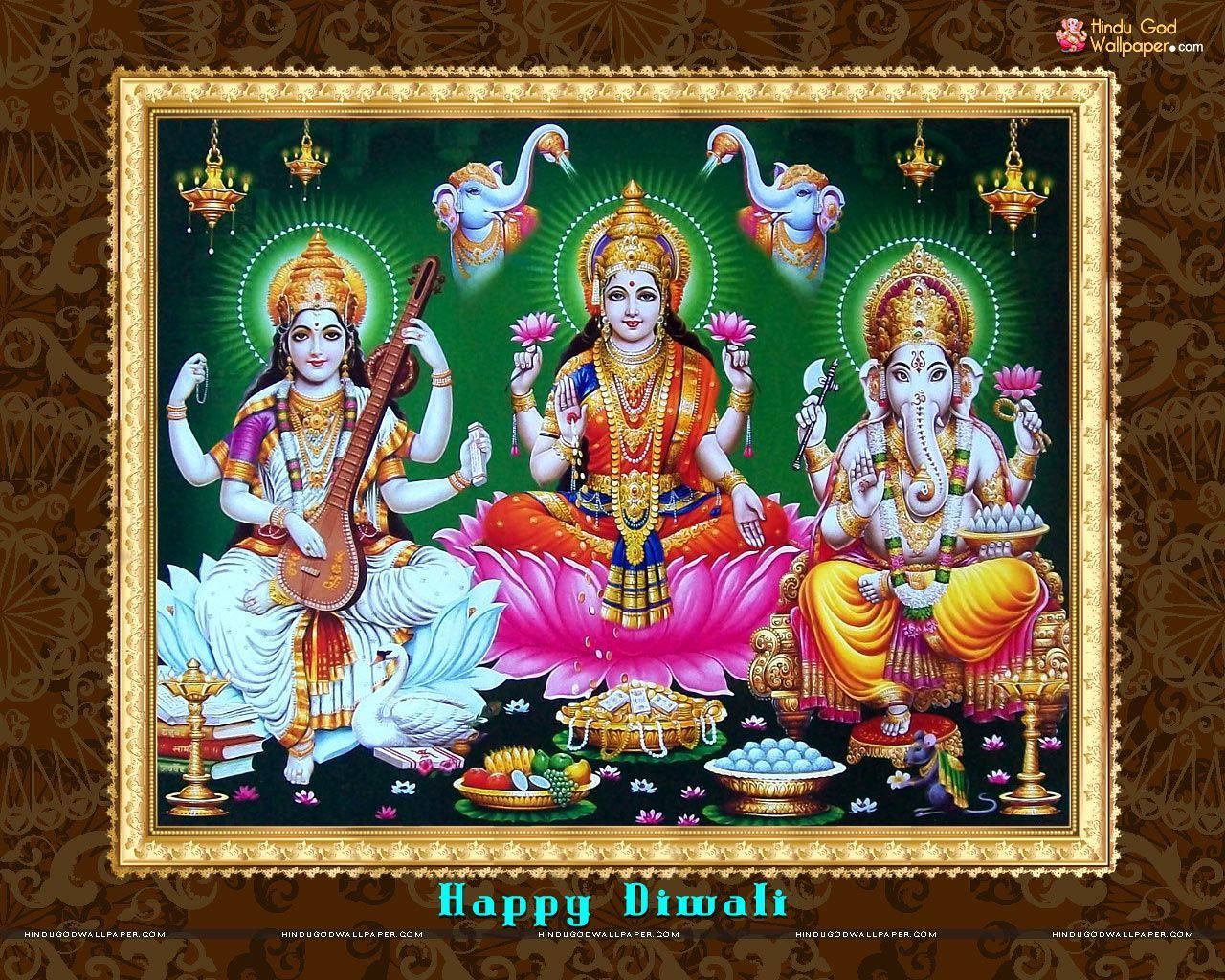 Laxmi Ganesh Saraswat Happy Diwali