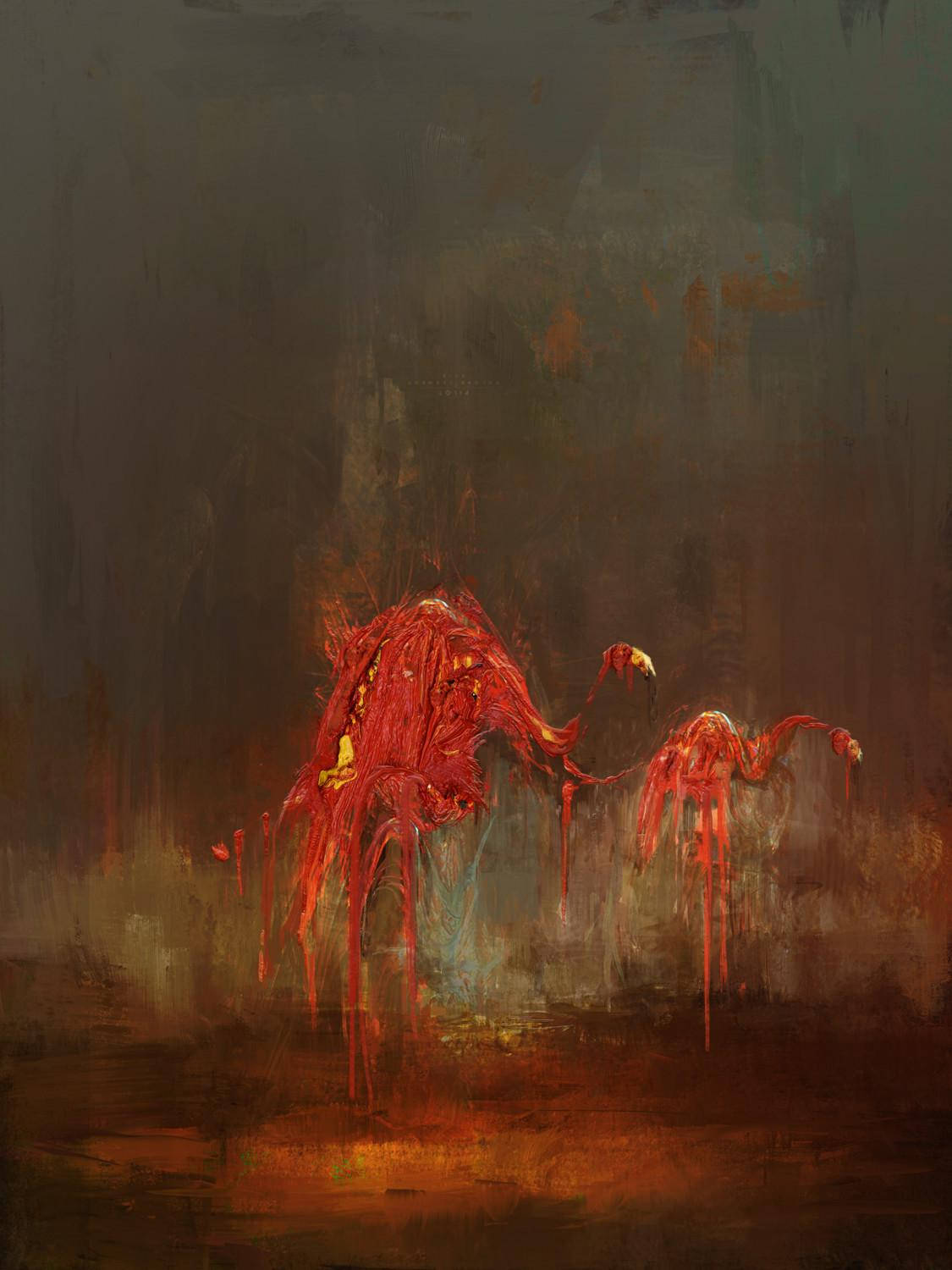 Layers Of Fear Blood Flamingos