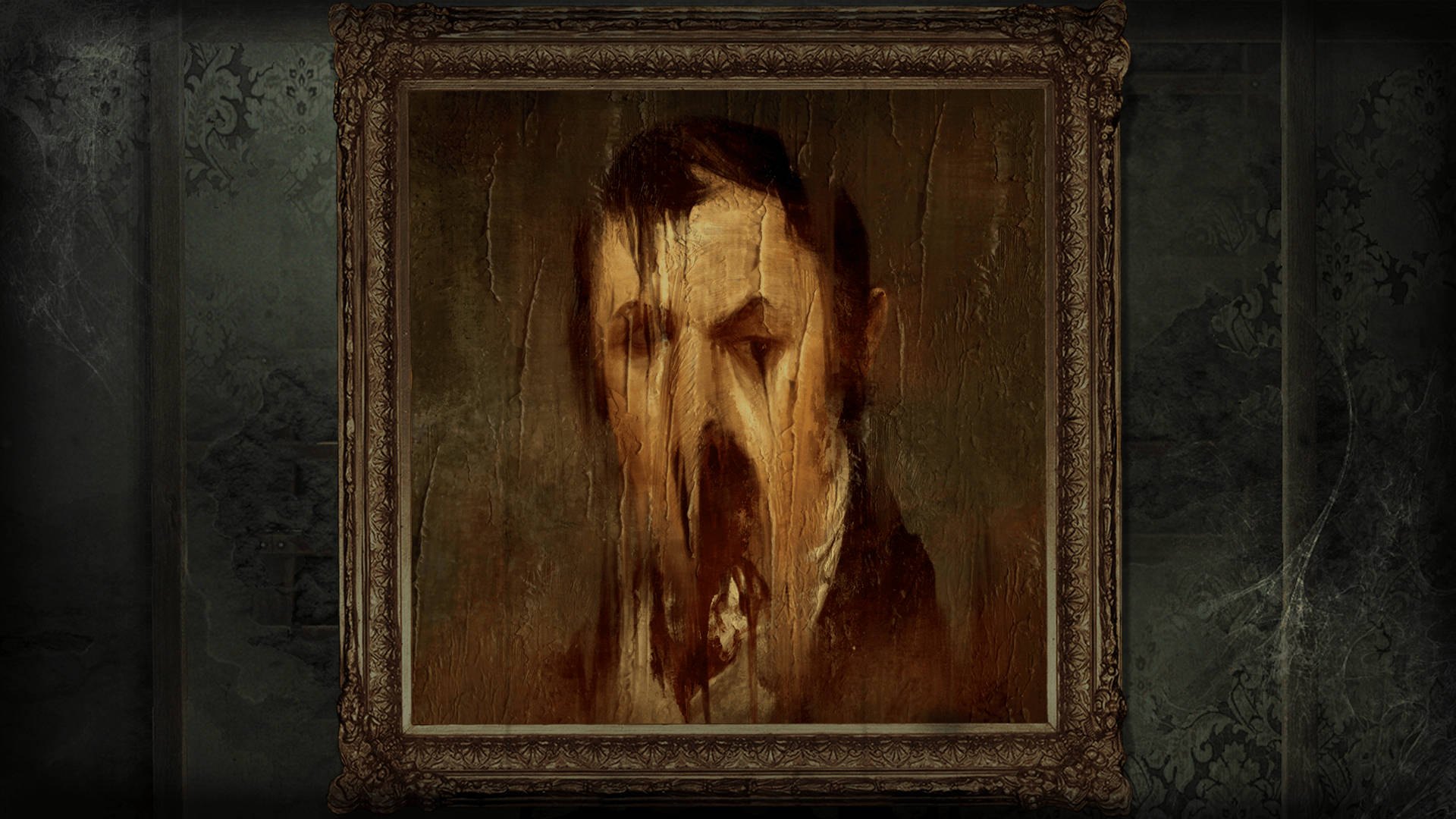 Layers Of Fear Melting Painter Portrait Background