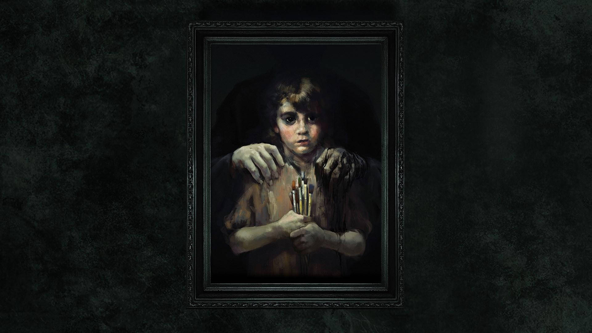 Layers Of Fear Scared Child Painting Background