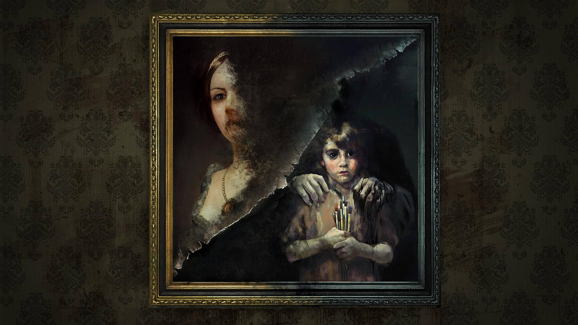 Layers Of Fear Slash Painting Background