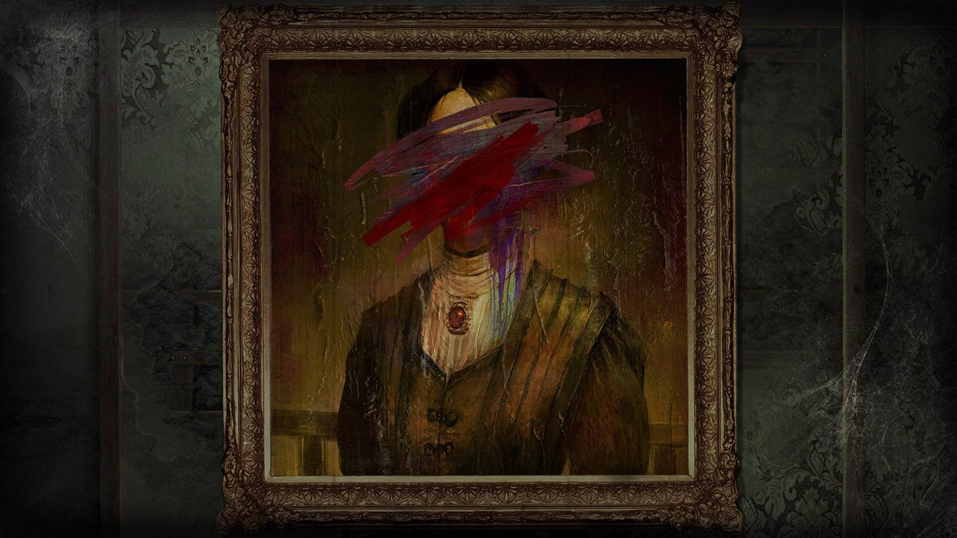 Layers Of Fear Smudged Portrait Background