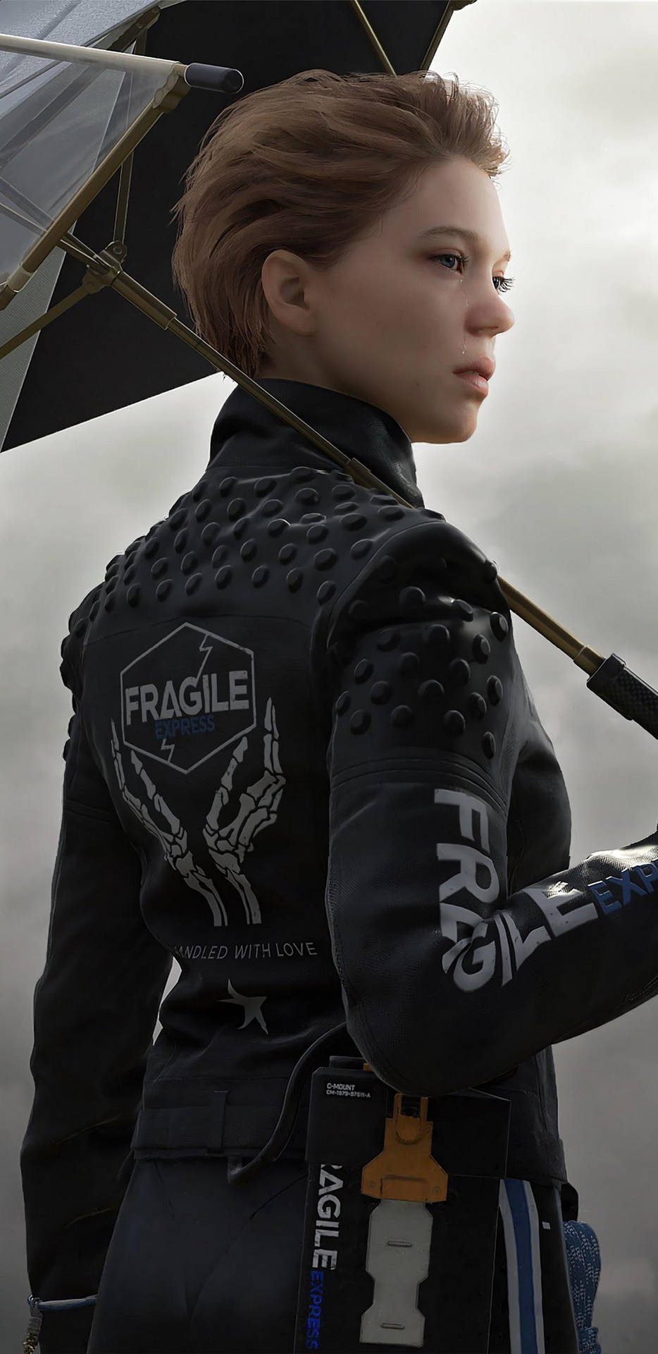 Lea Seydoux Portraying Fragile In A Dramatic Scene Background