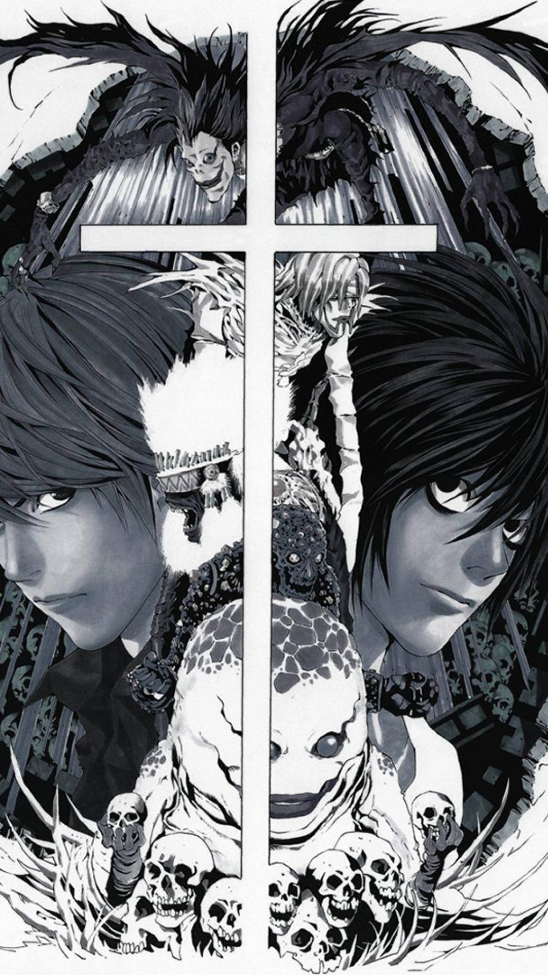 Lead Cast Death Note Iphone Background