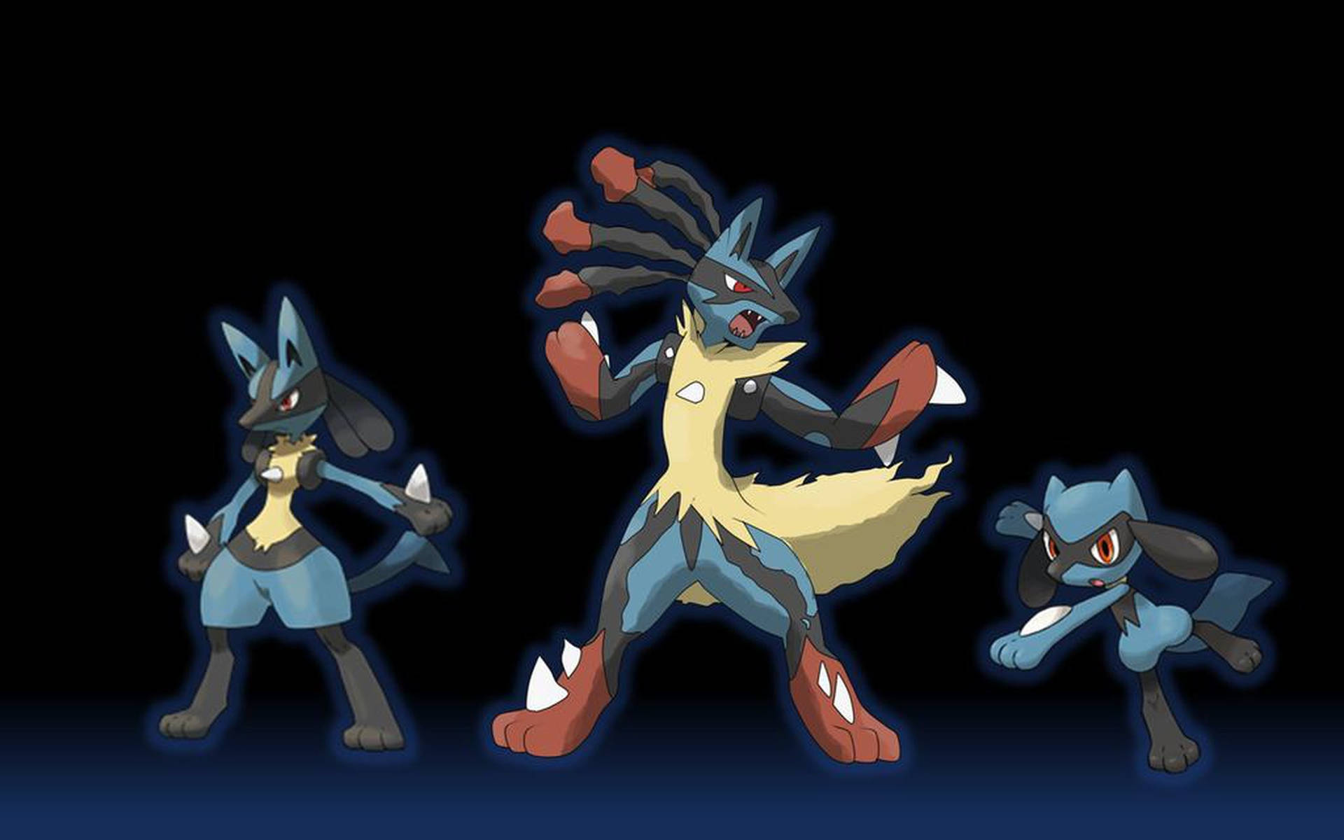 Lead The Way With Lucario Background