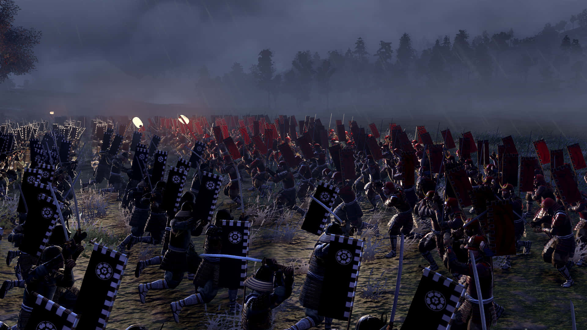 Lead Your Armies To Victory With Shogun Total War. Background