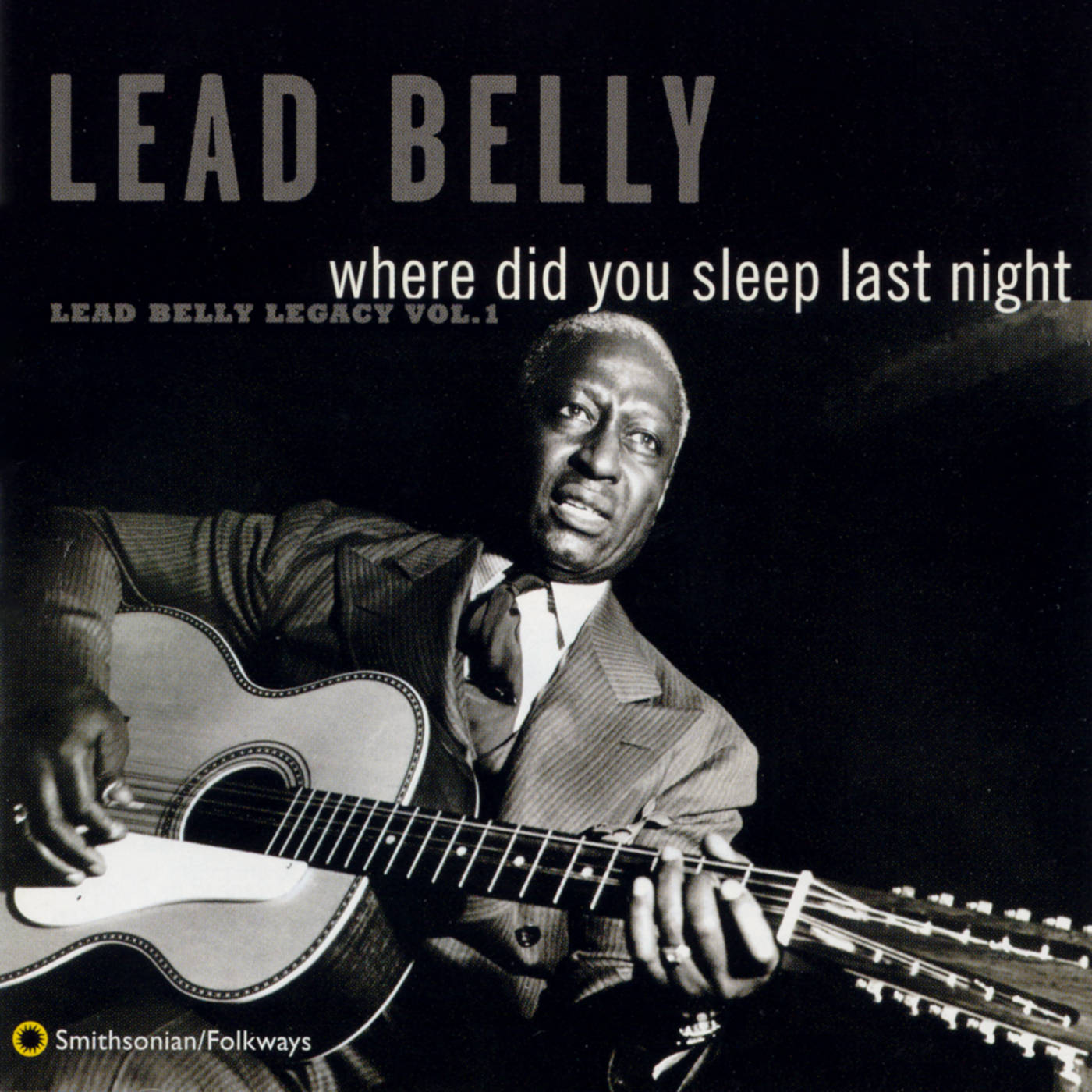 Leadbelly Where Did You Sleep Last Night Illustration Background