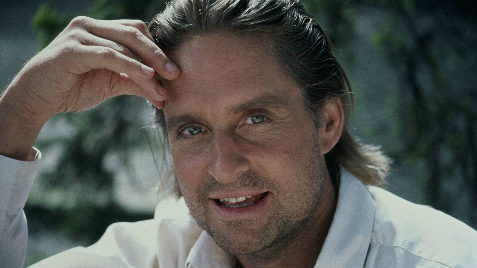 Leading Man Michael Douglas Background