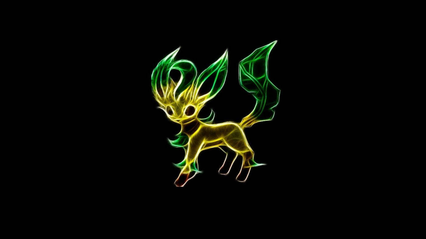 Leafeon 3d Outline