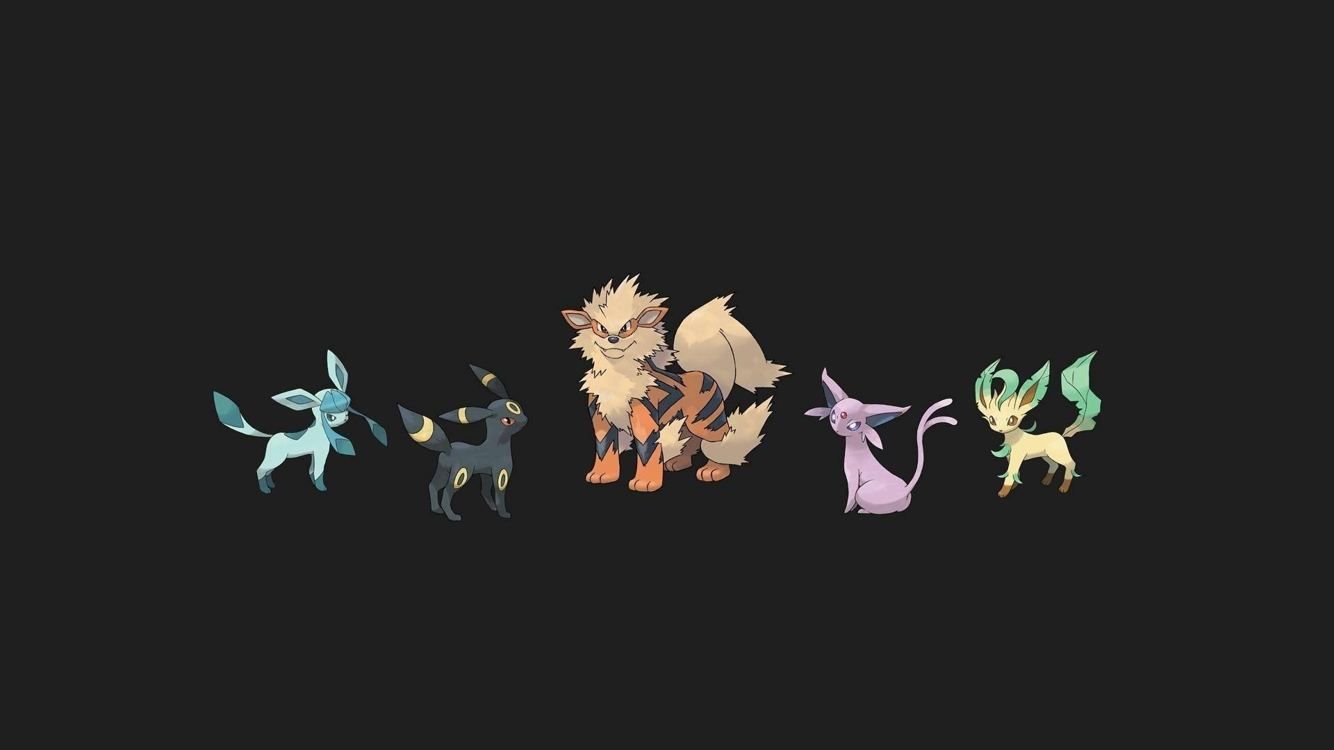 Leafeon, Arcanine And Other Pokemons