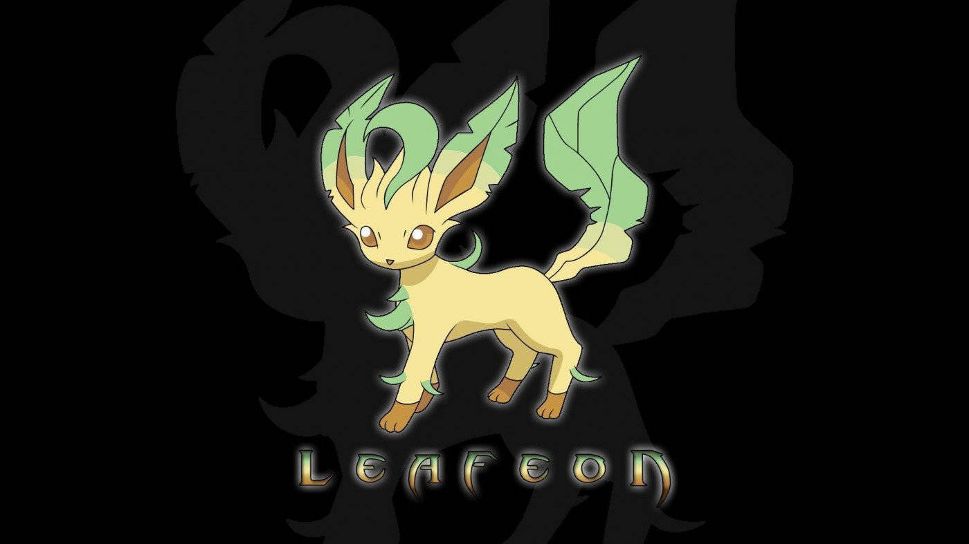 Leafeon Digital Poster