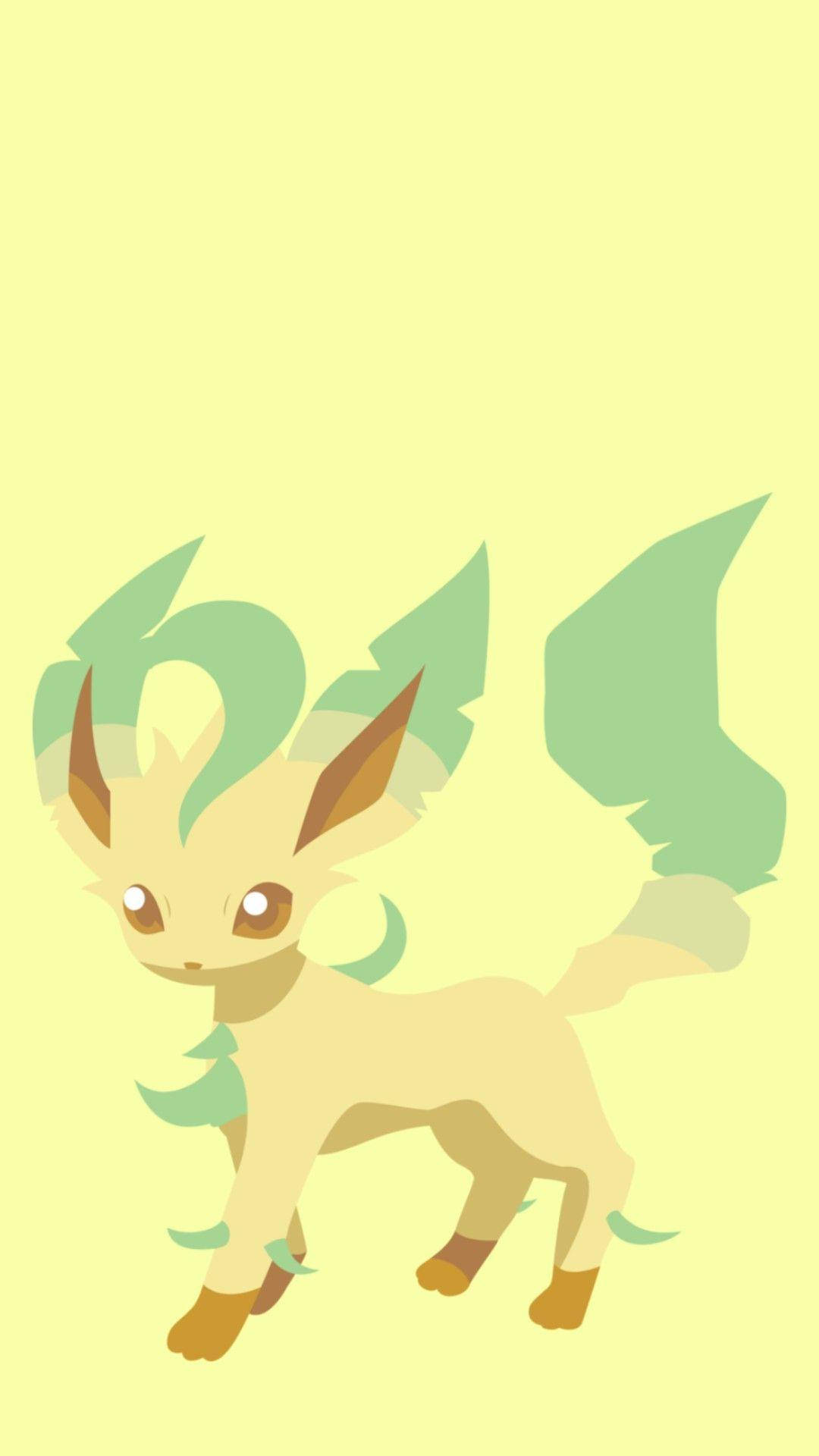 Leafeon Posing Cutely