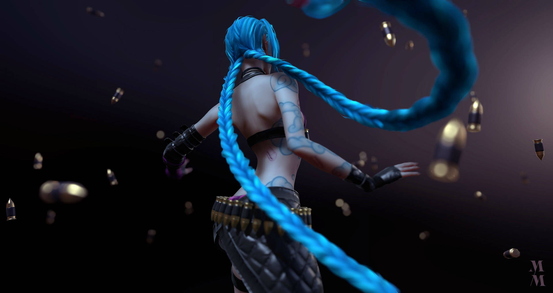 League Of Legends Android Blue Hair