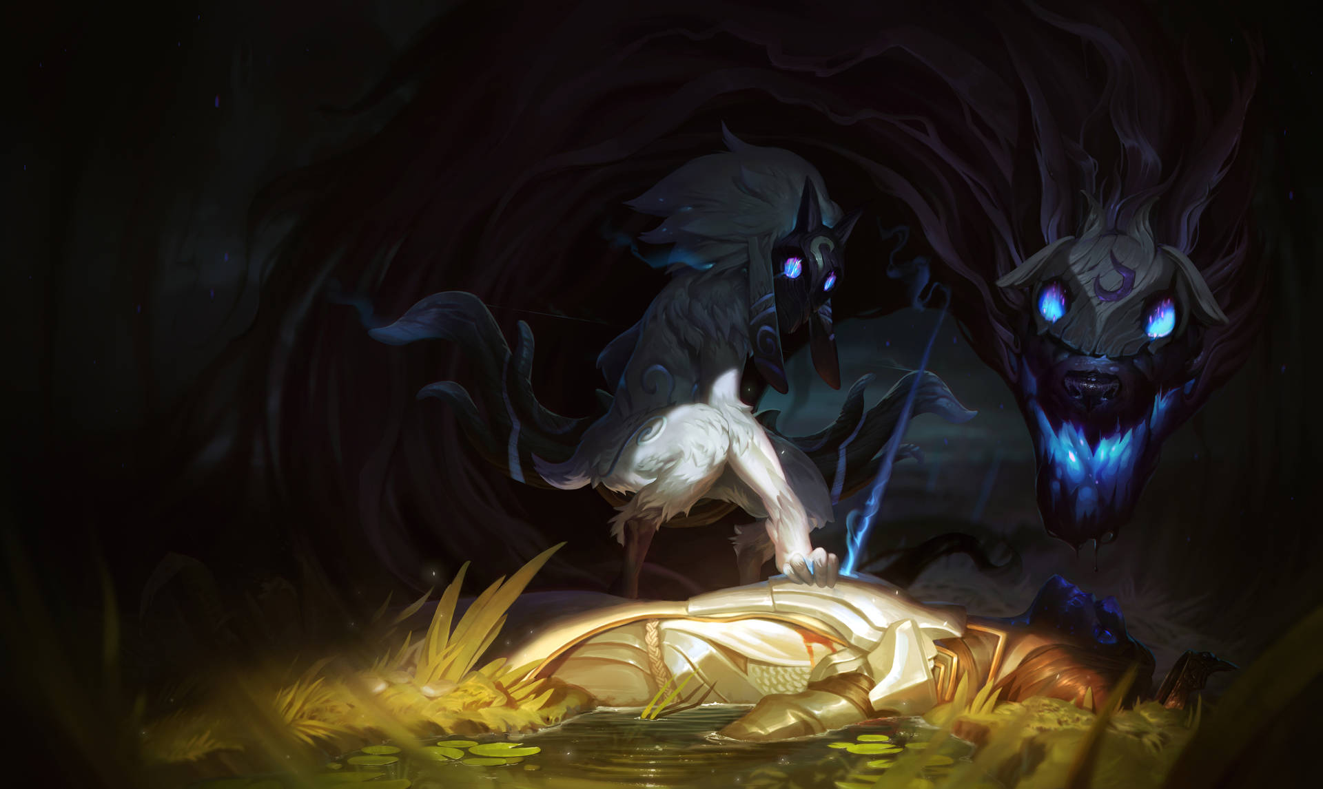 League Of Legends Deadly Kindred Background