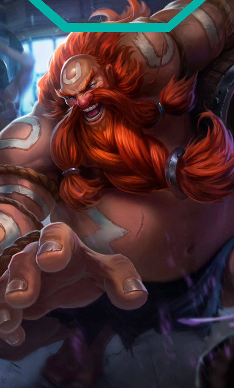 League Of Legends Iphone Gragas Background