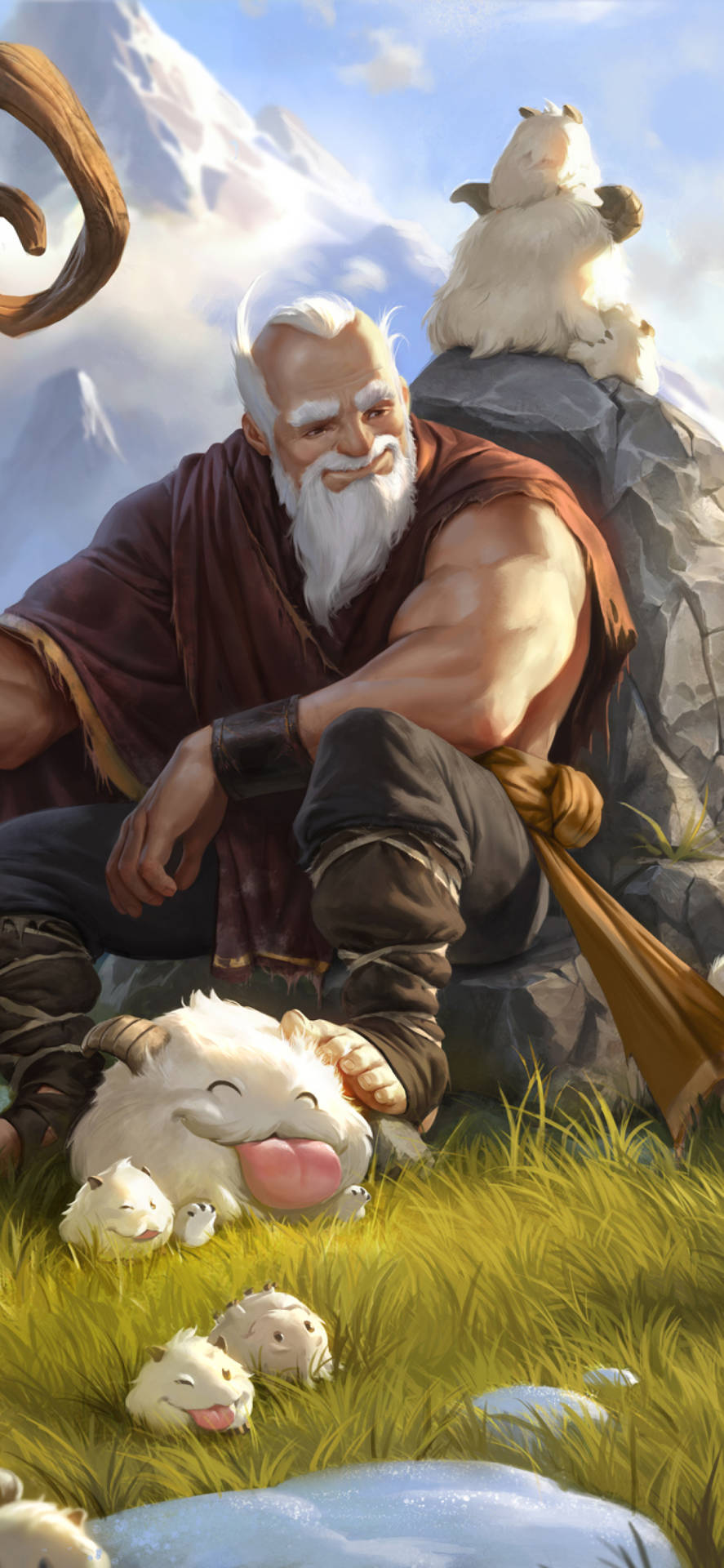 League Of Legends Iphone Poro Background