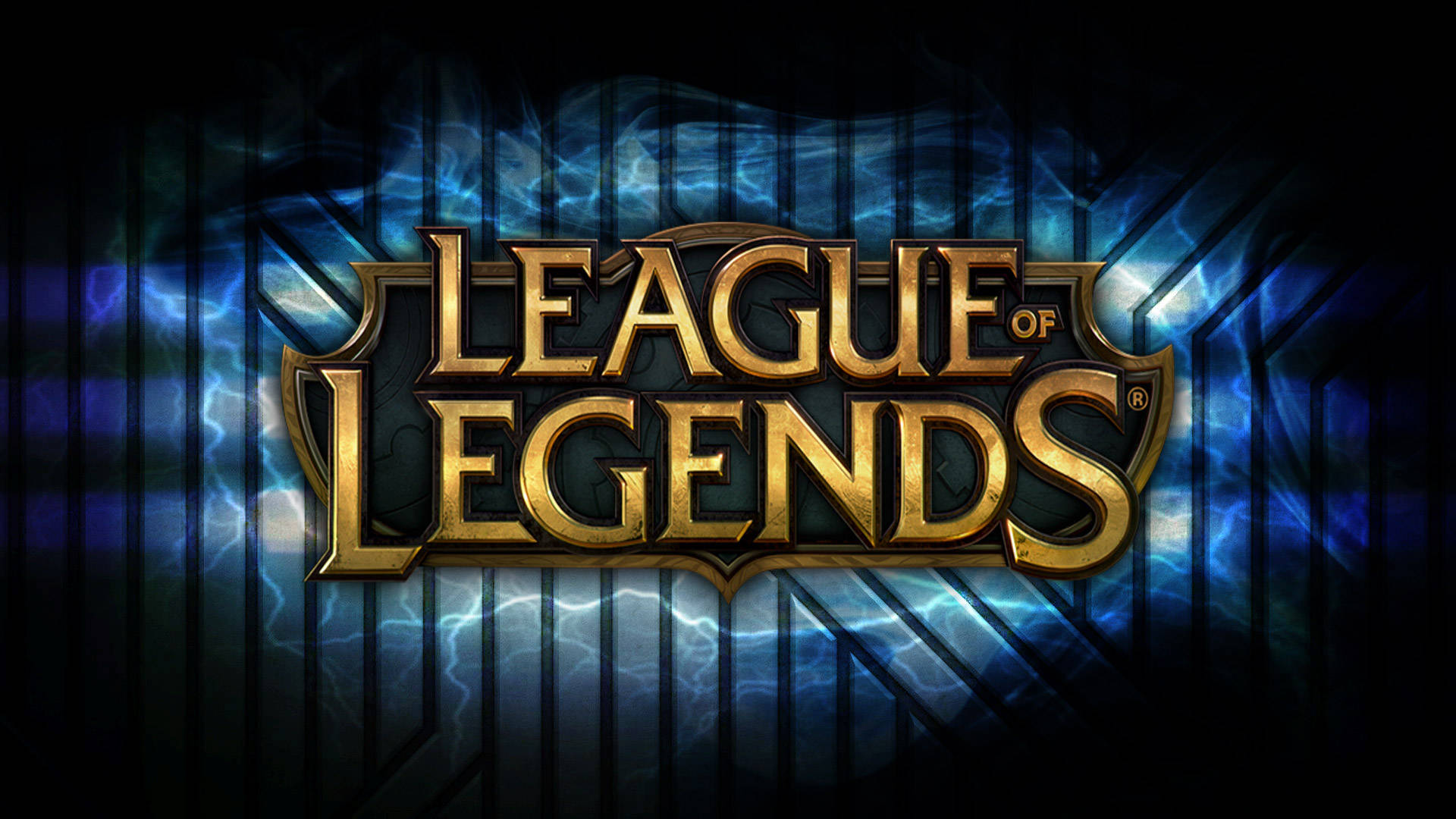 League Of Legends Logo Screen Theme Background