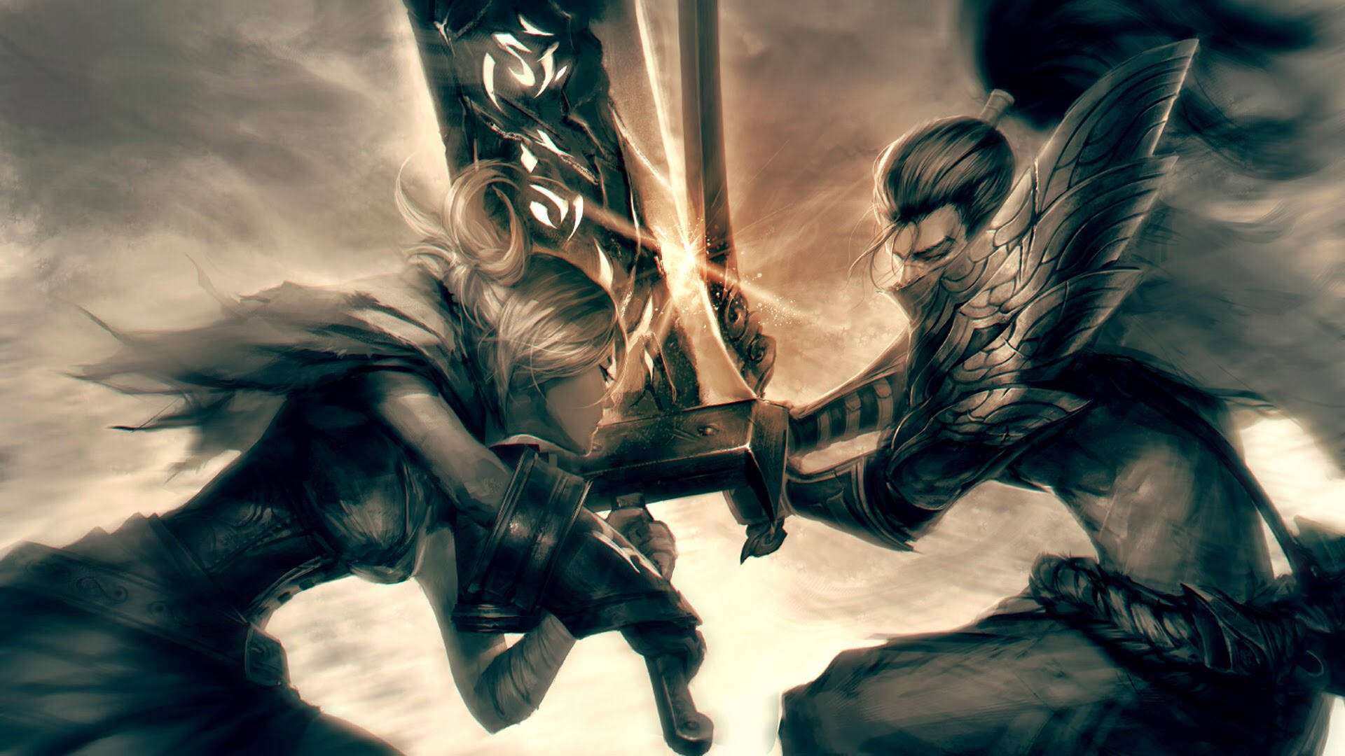 League Of Legends Riven And Yasuo