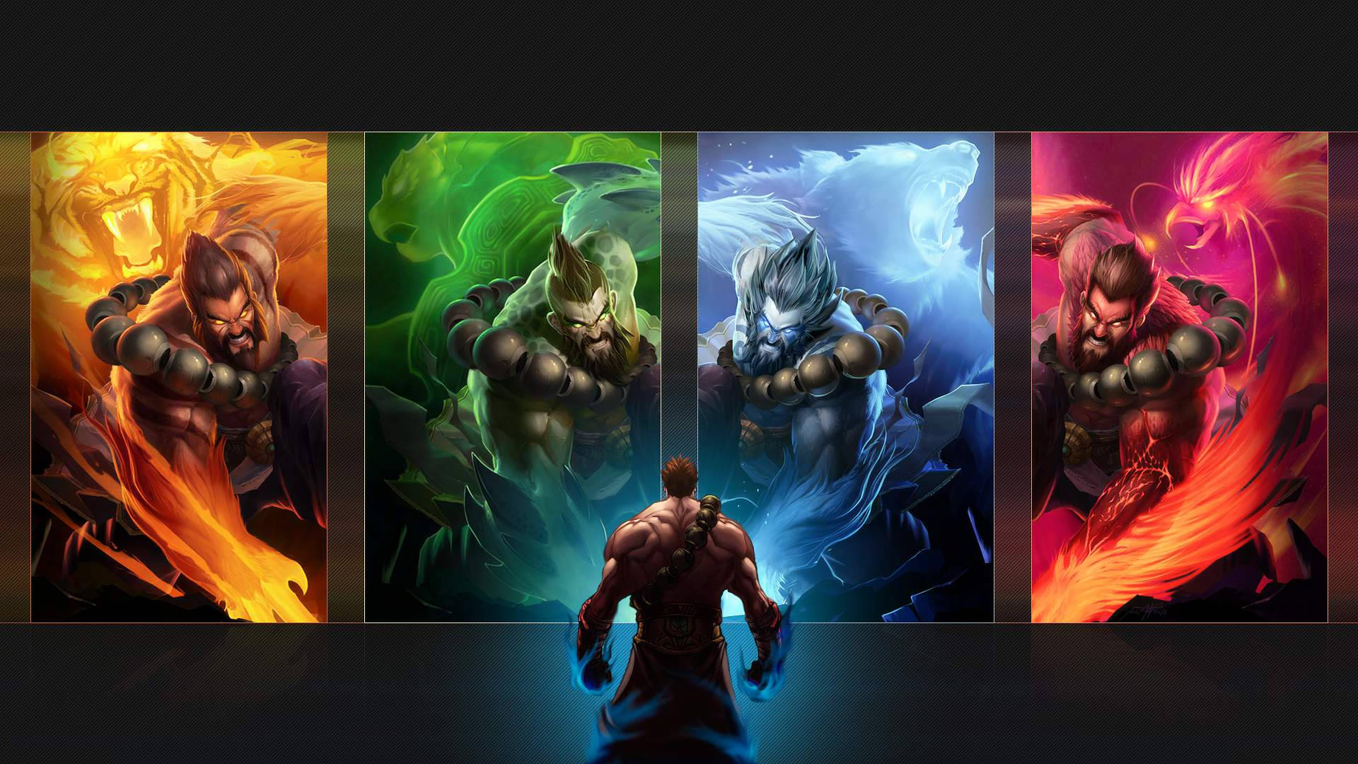 League Of Legends Spirit Guard Udyr Background