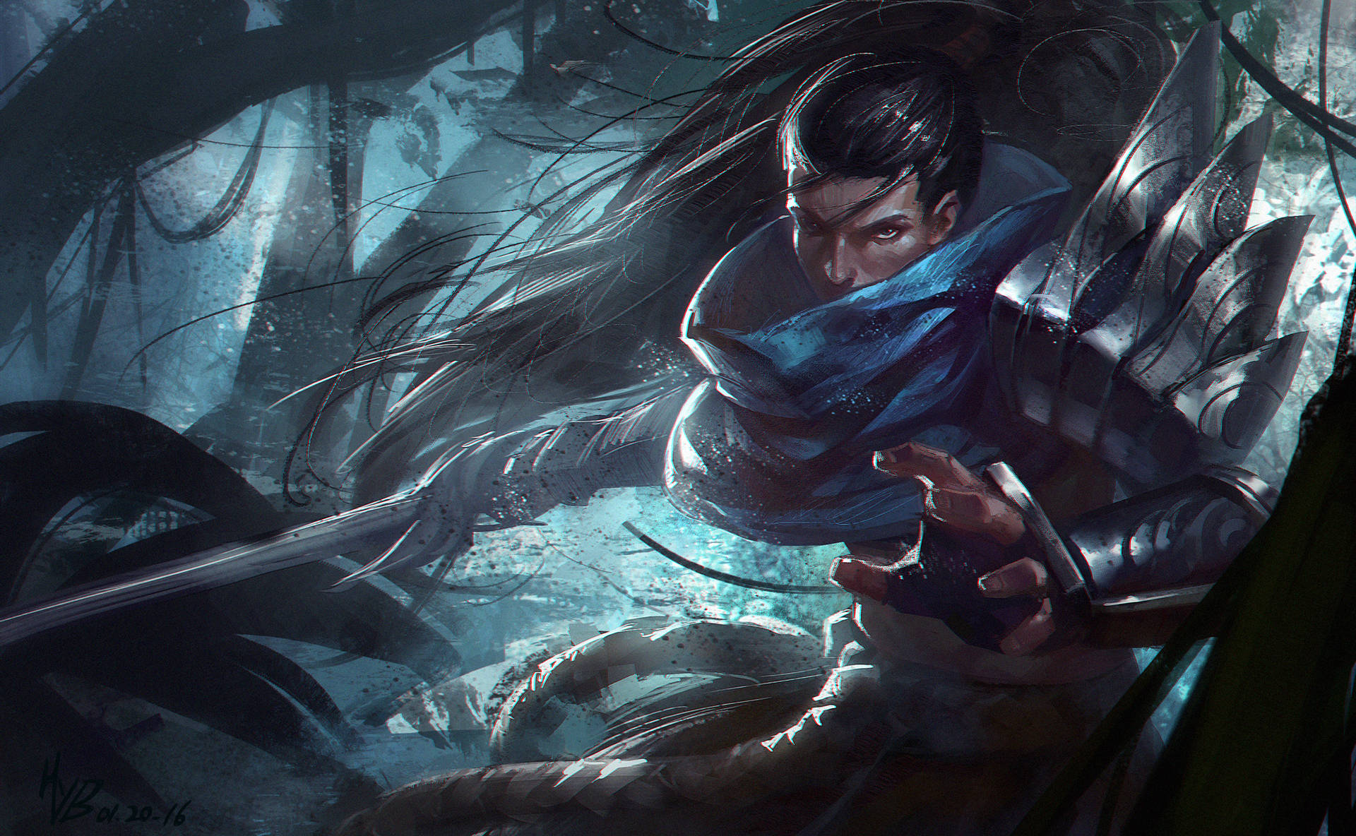 League Of Legends Yasuo Background