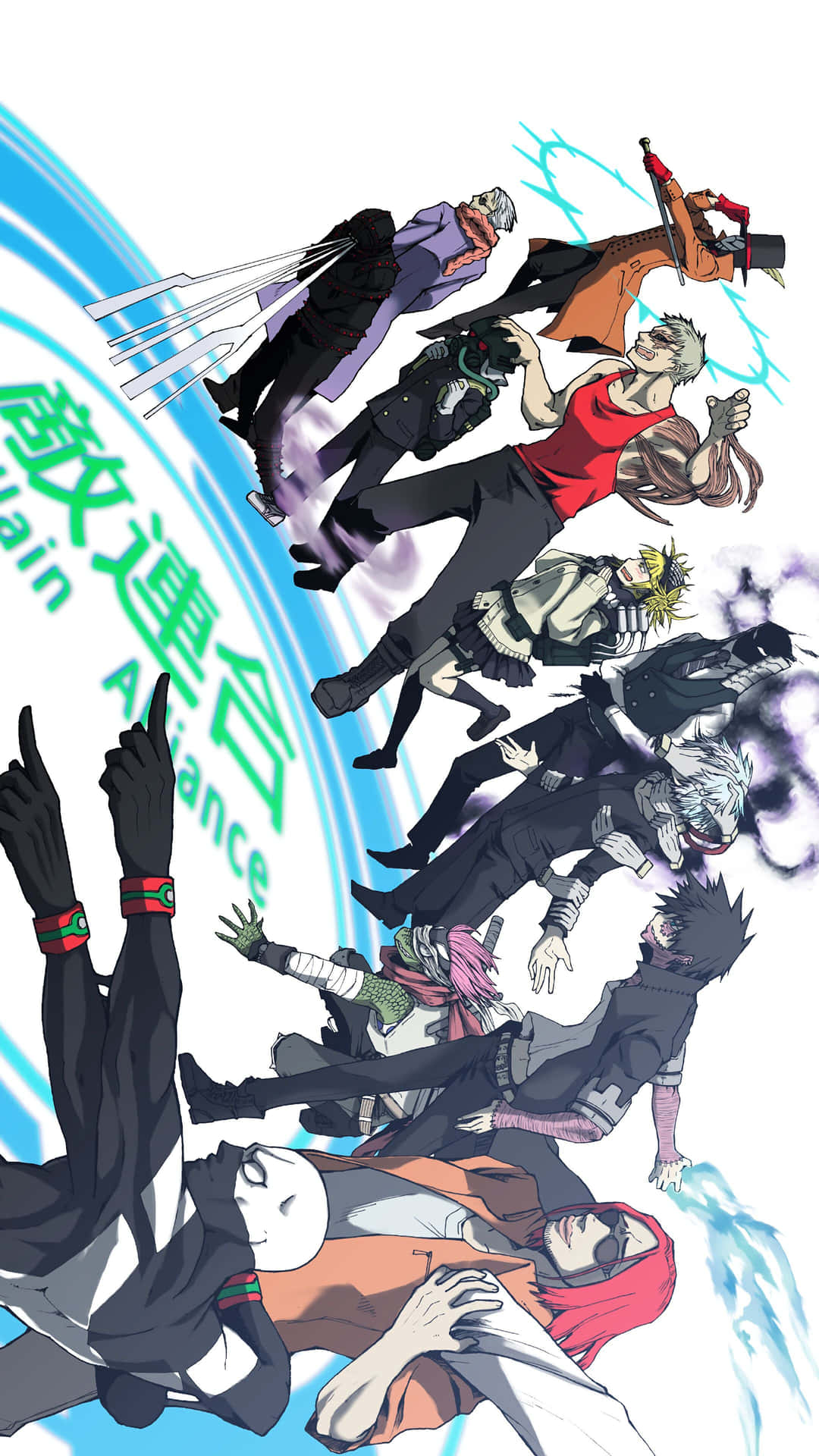 League Of Villains My Hero Academia Halloween Background