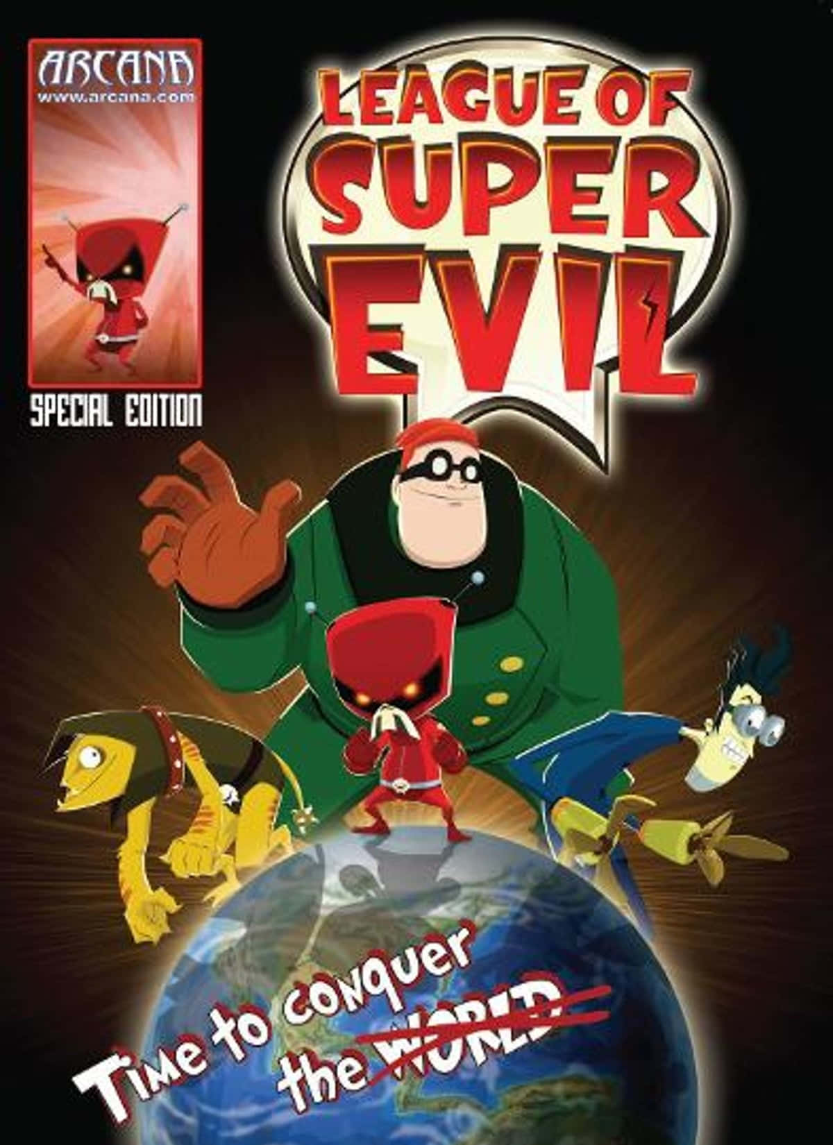 Leagueof Super Evil World Conquest Poster