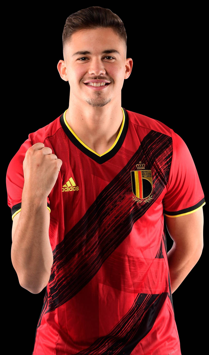 Leander Dendoncker 1 Red Background