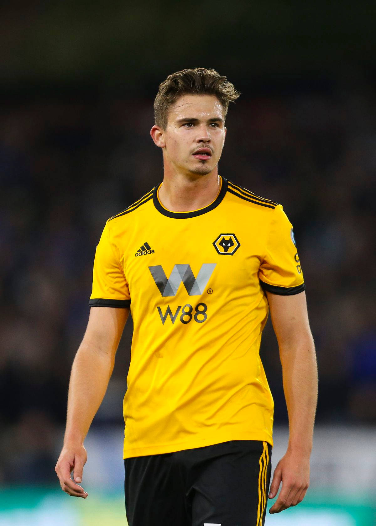 Leander Dendoncker Gleaming Under Stadium Lights