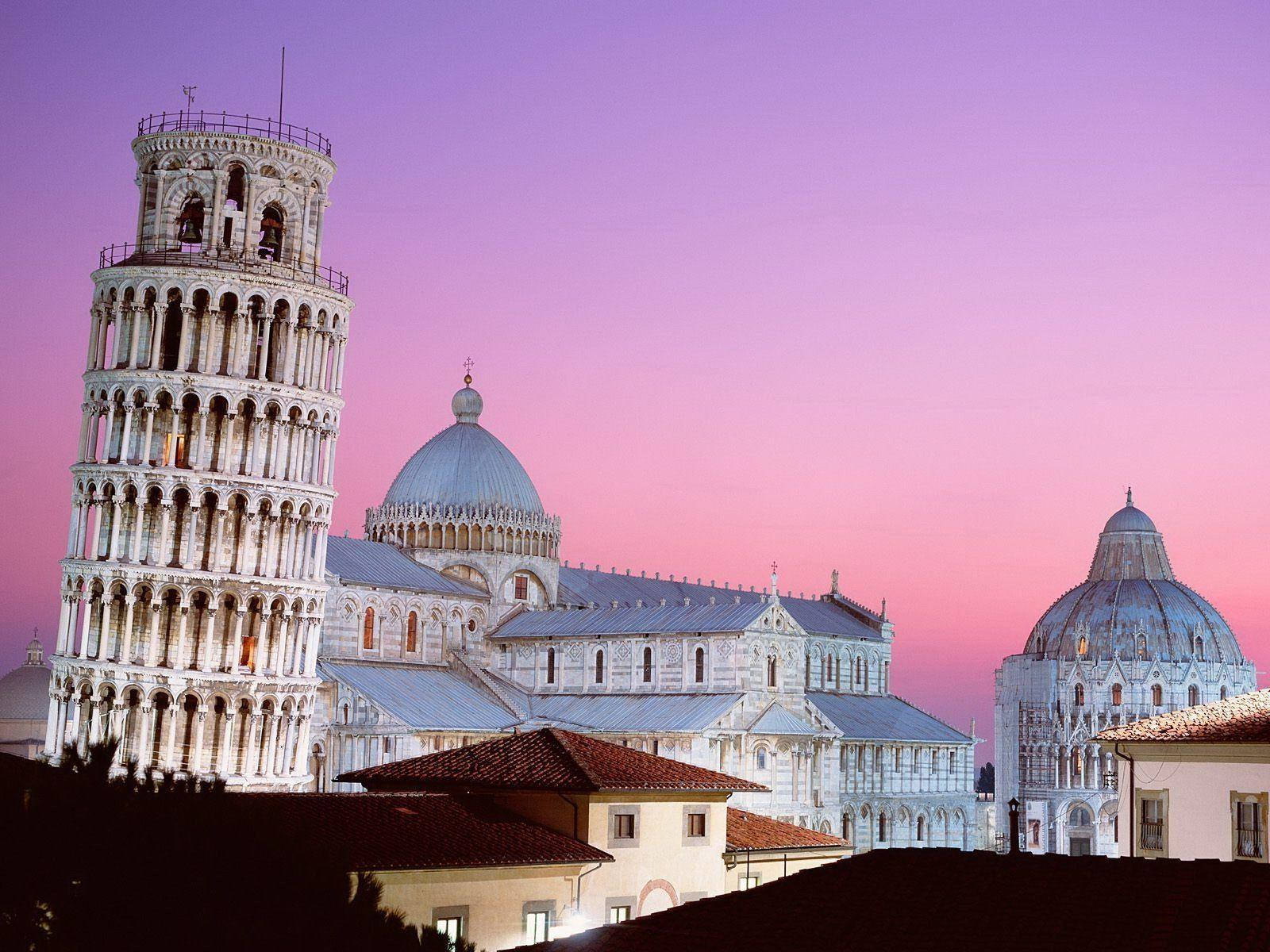 Leaning Tower Of Pisa Skyline