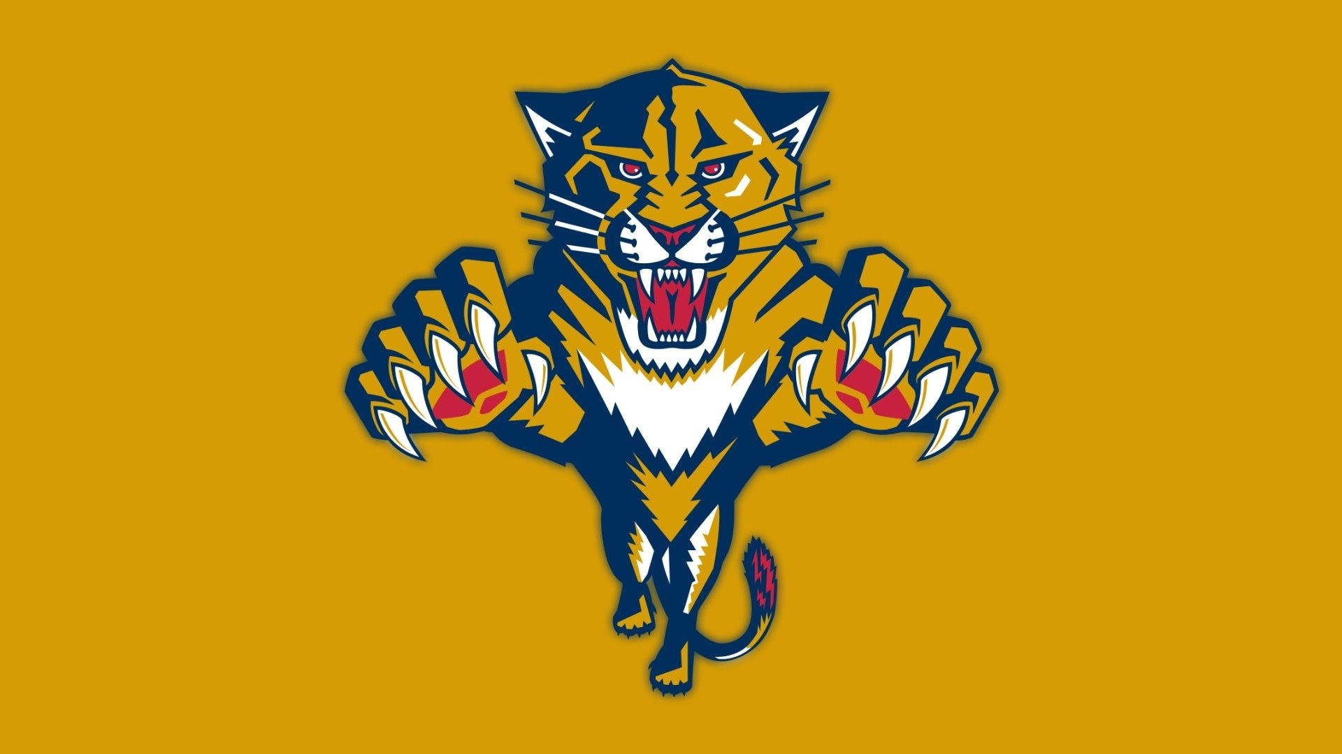 Leaping Florida Panthers Background