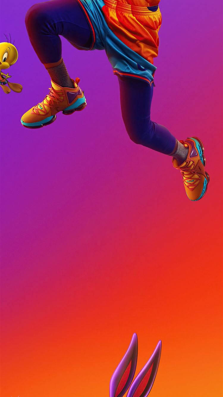 Leaping Space Jam 2 Background