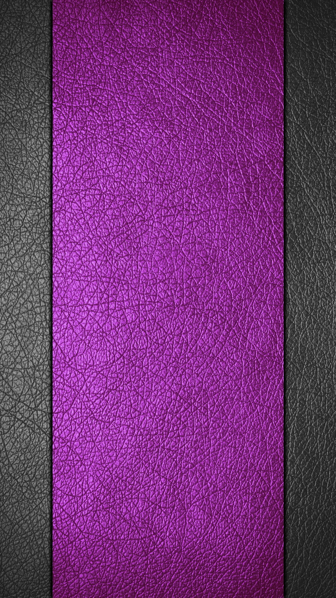 Leather Black And Purple Phone Background