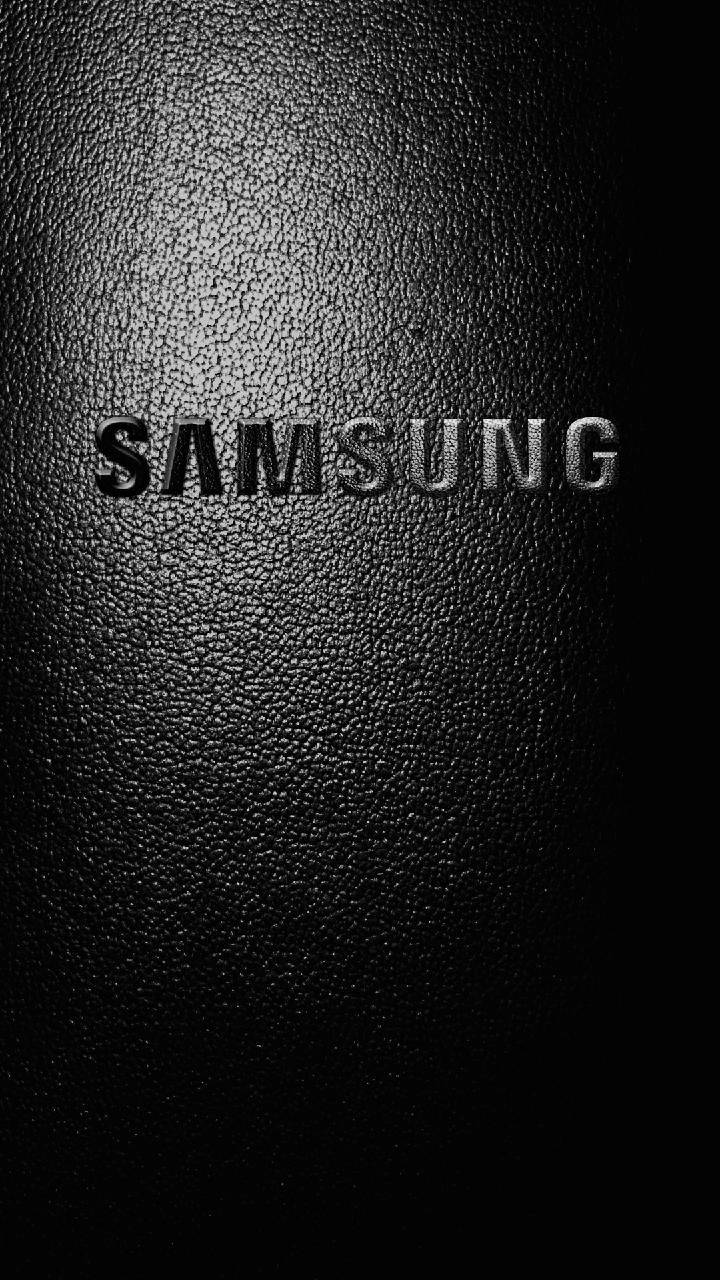 Leather Texture Samsung Black Background