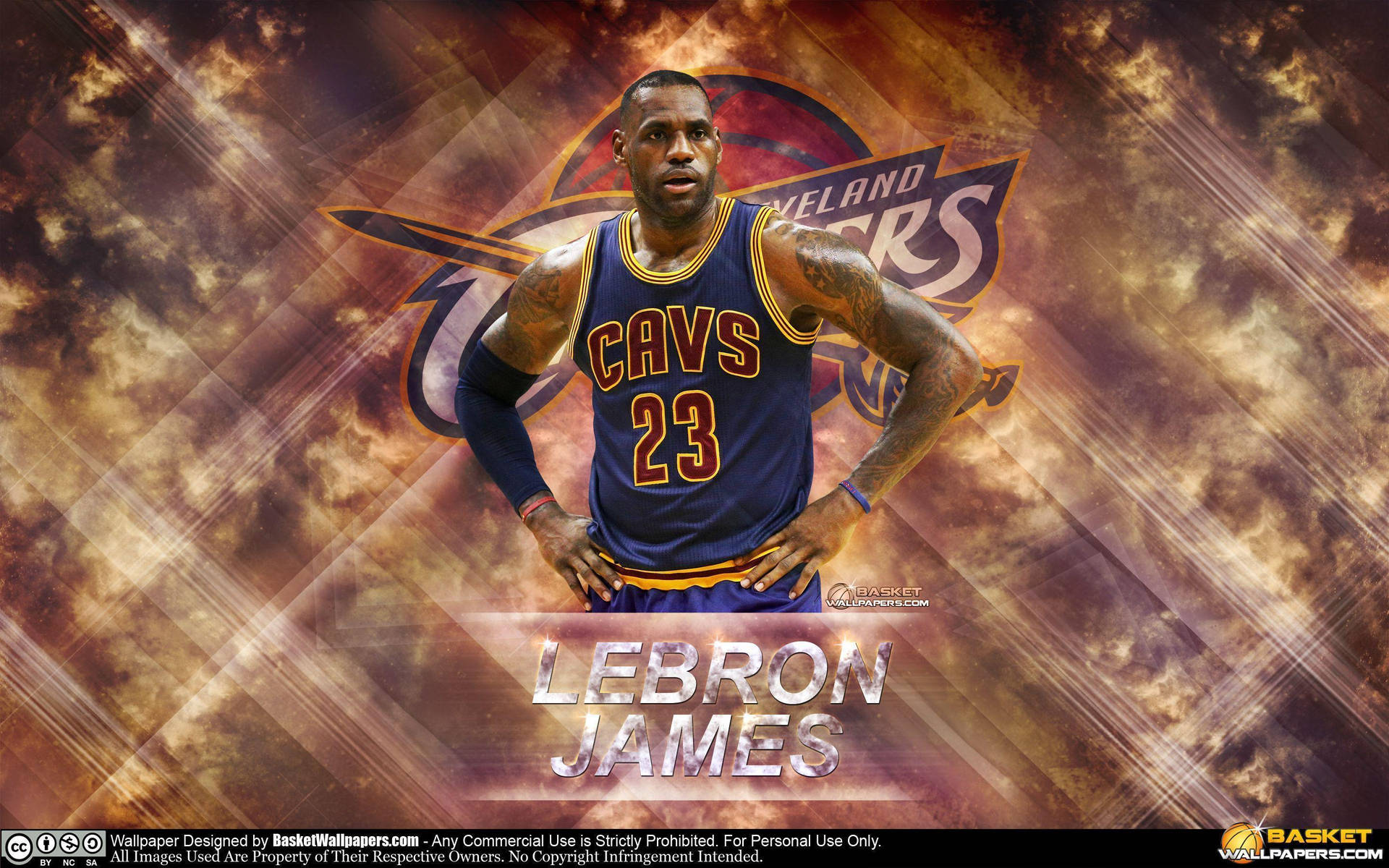 Lebron Cleveland Cavaliers Jersey Background