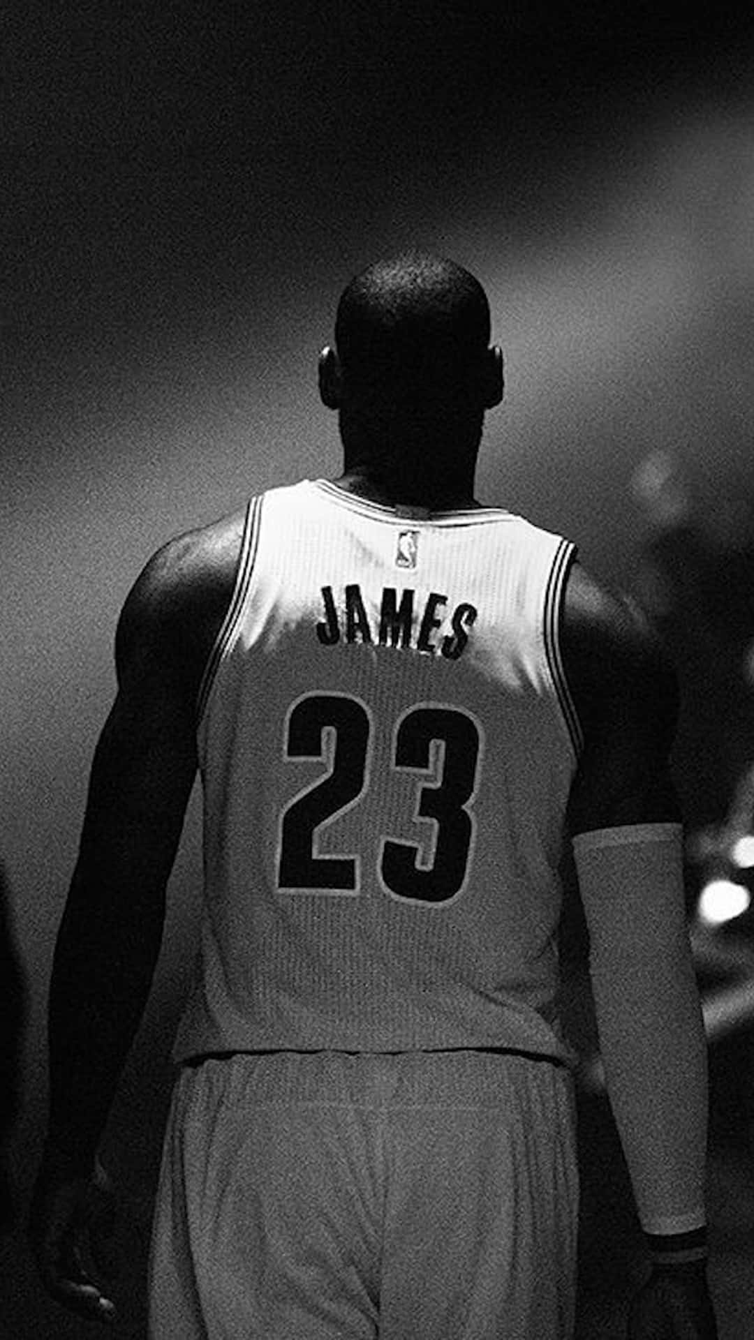 Lebron James Holding The Latest Iphone Background