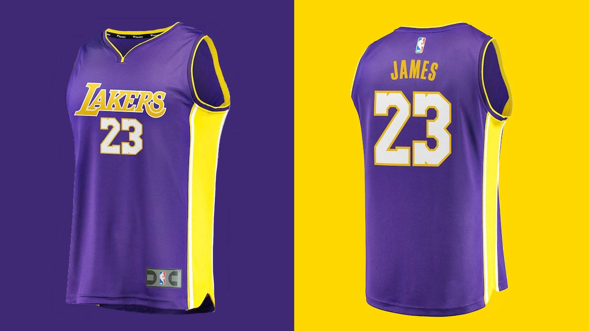Lebron James Lakers 23 Jersey Only Background