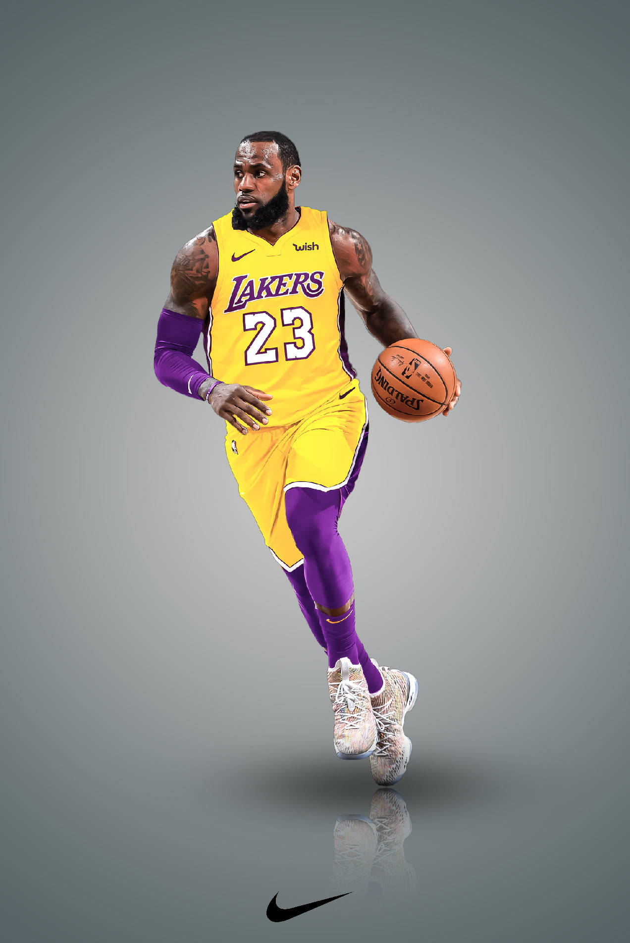Lebron James Lakers 23 Background
