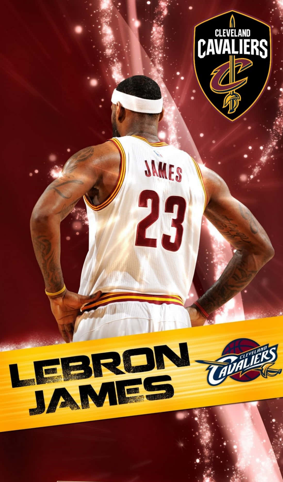 Lebron James, Nba Superstar And Tech Trendsetter Background