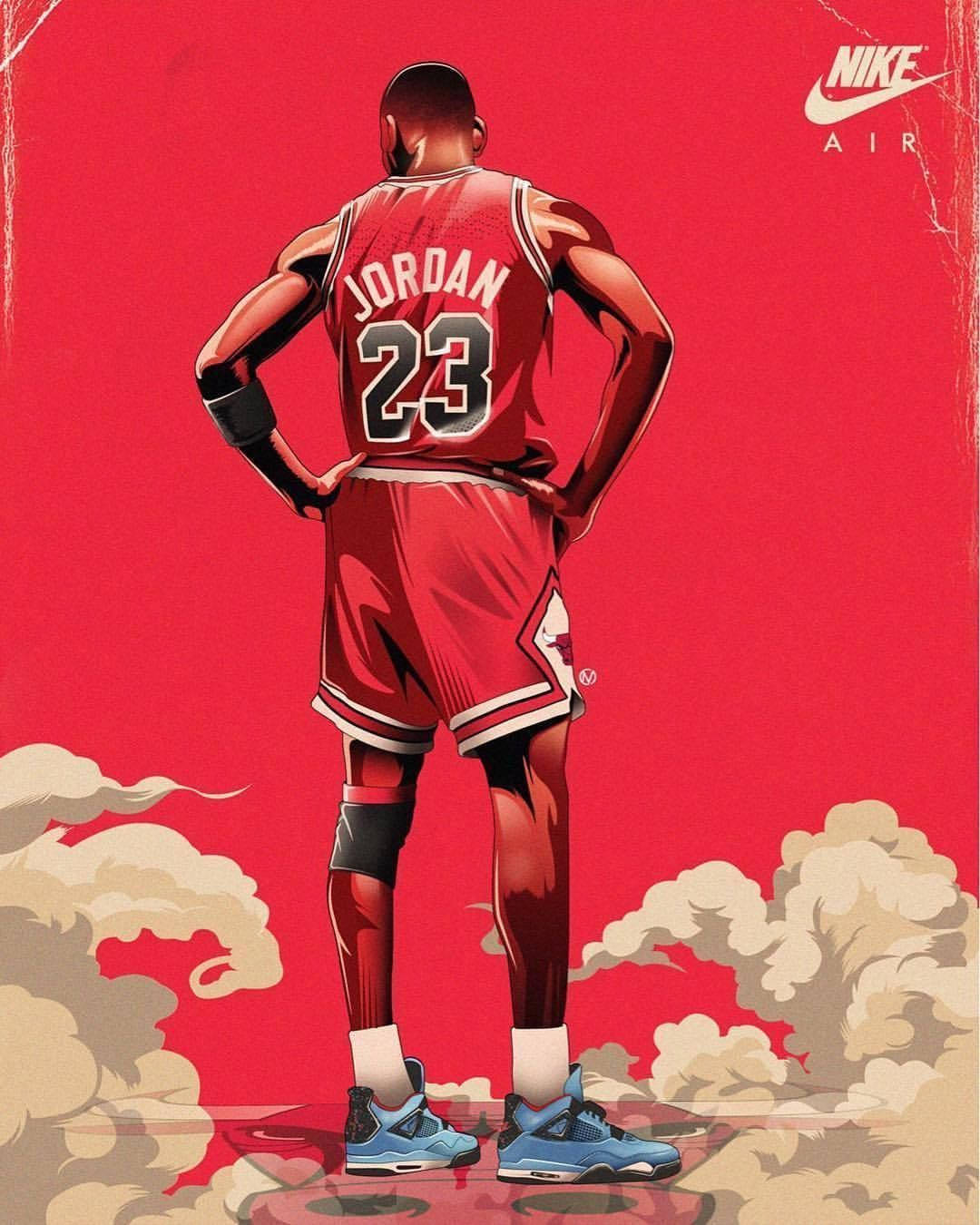 Lebron James Pays Homage To Michael Jordan Background