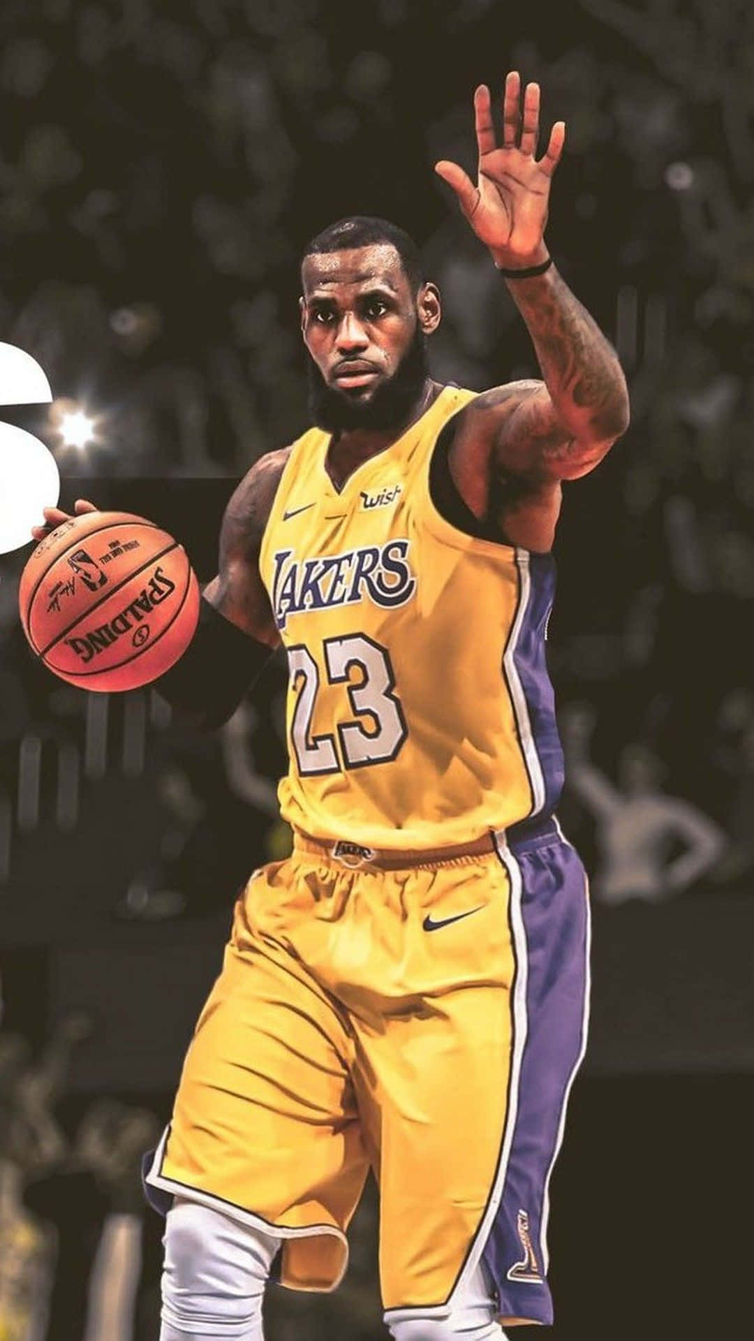 Lebron James With The Latest Iphone Background