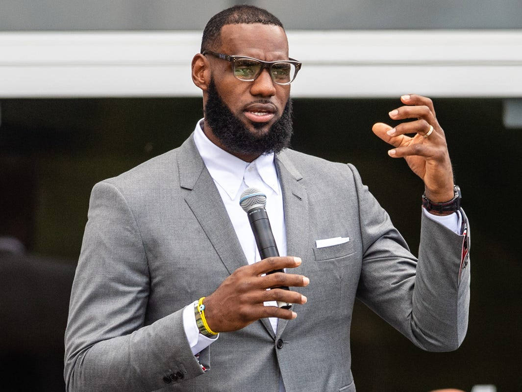 Lebron Vows Not To Shut Up And Dribble Background