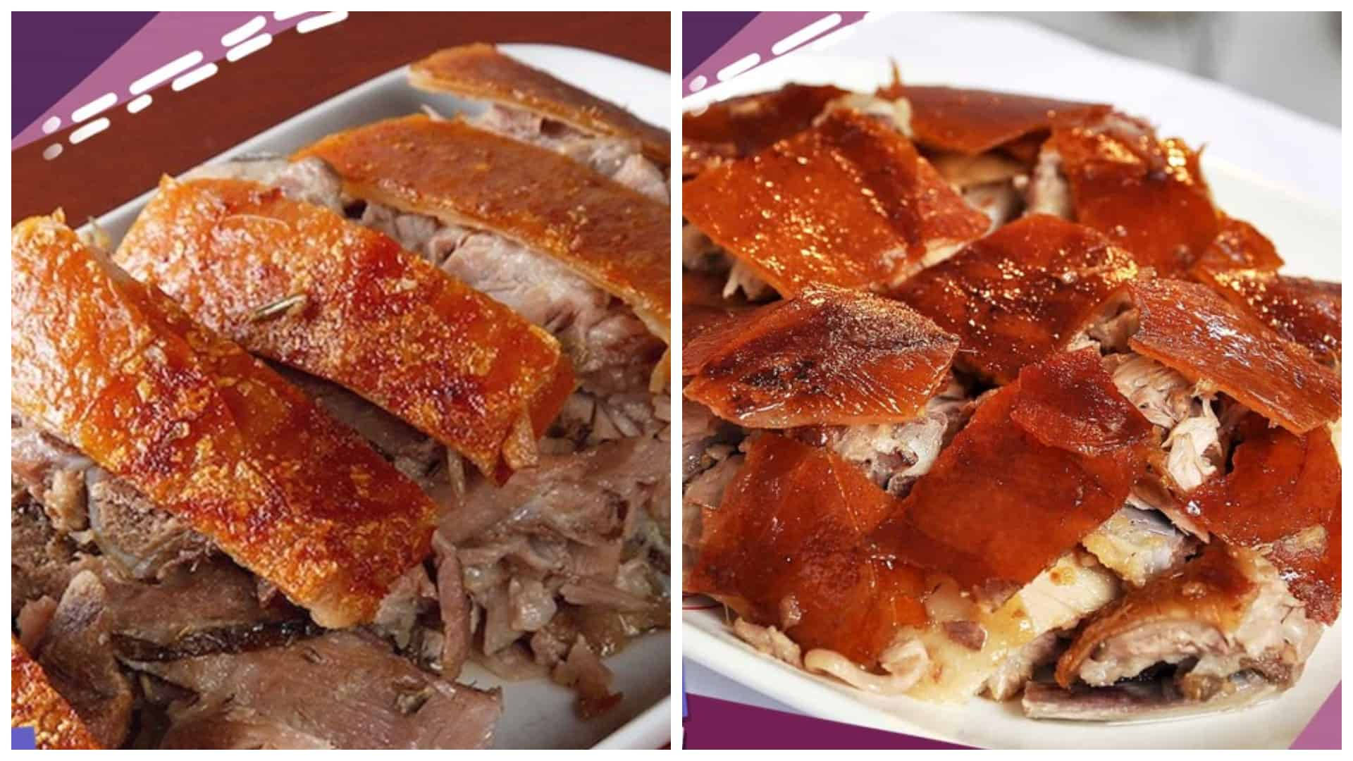 Lechon Liempo Slices Background